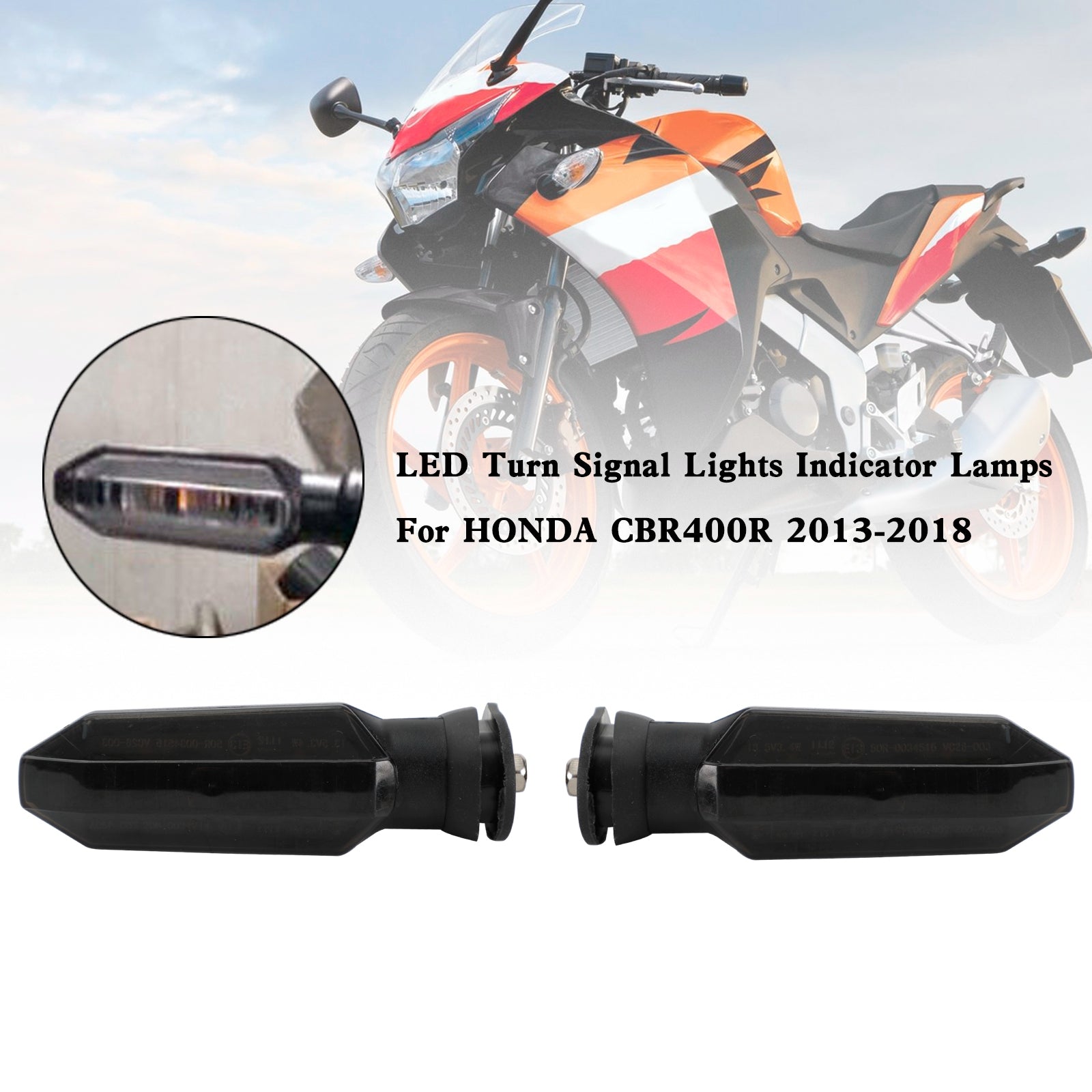HONDA CRF250 CB500 CB650F CTX700 Kierunkowskazy LED