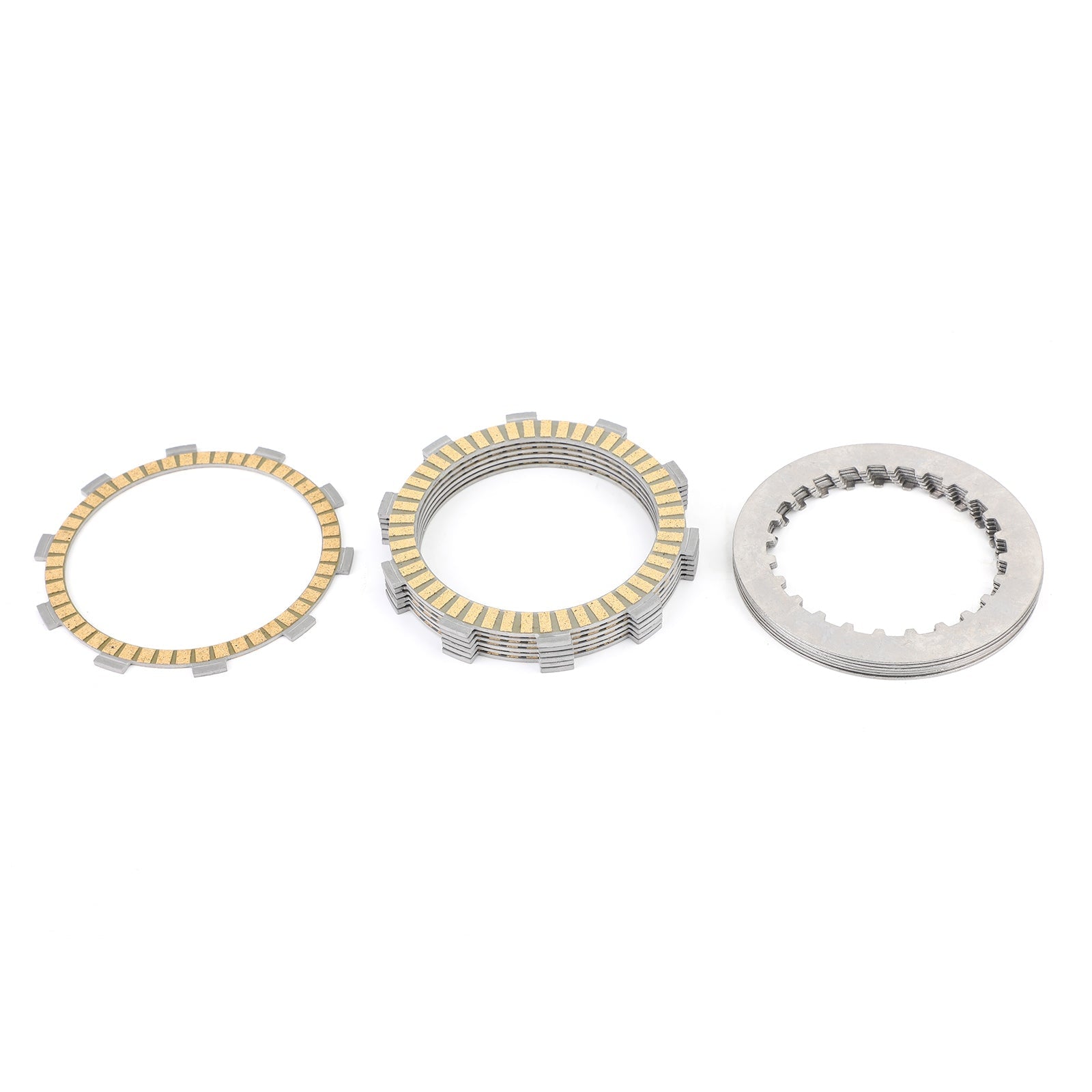 Stalen koppelingsset en wrijvingsplaten voor Honda CRM250 CB400 CL400 XR400 1994-2008 Generiek
