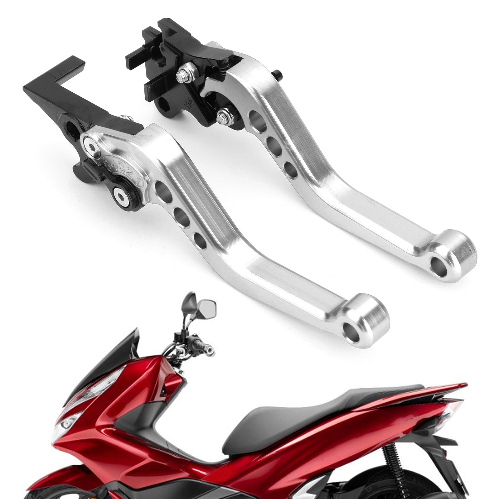 Leve del freno frizione per Honda PCX 125 argento generico