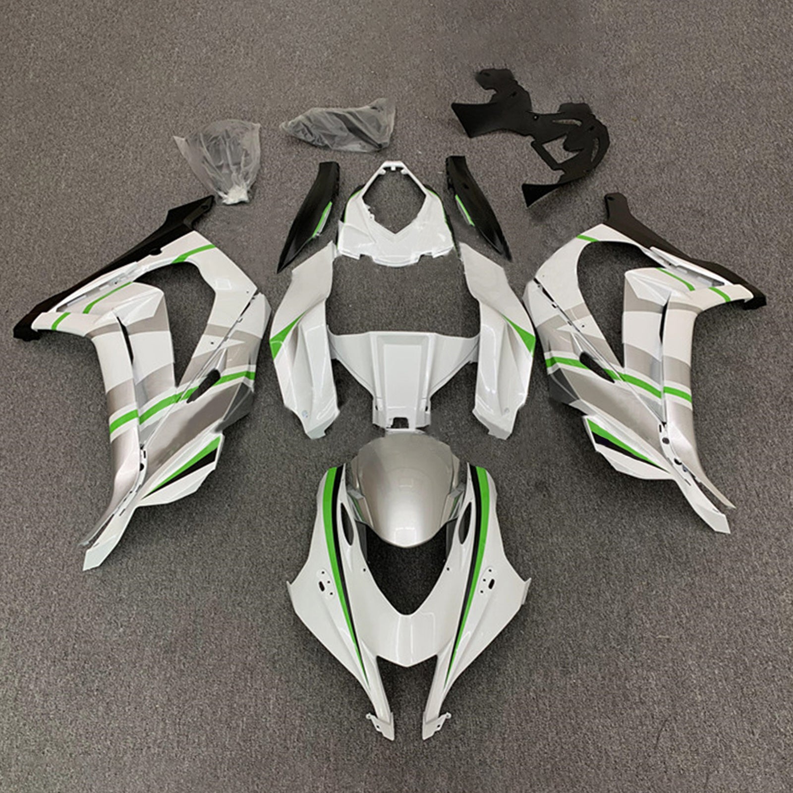 Amotopart Kawasaki ZX10R 2016-2020 ABS kunststof carrosseriekuipset