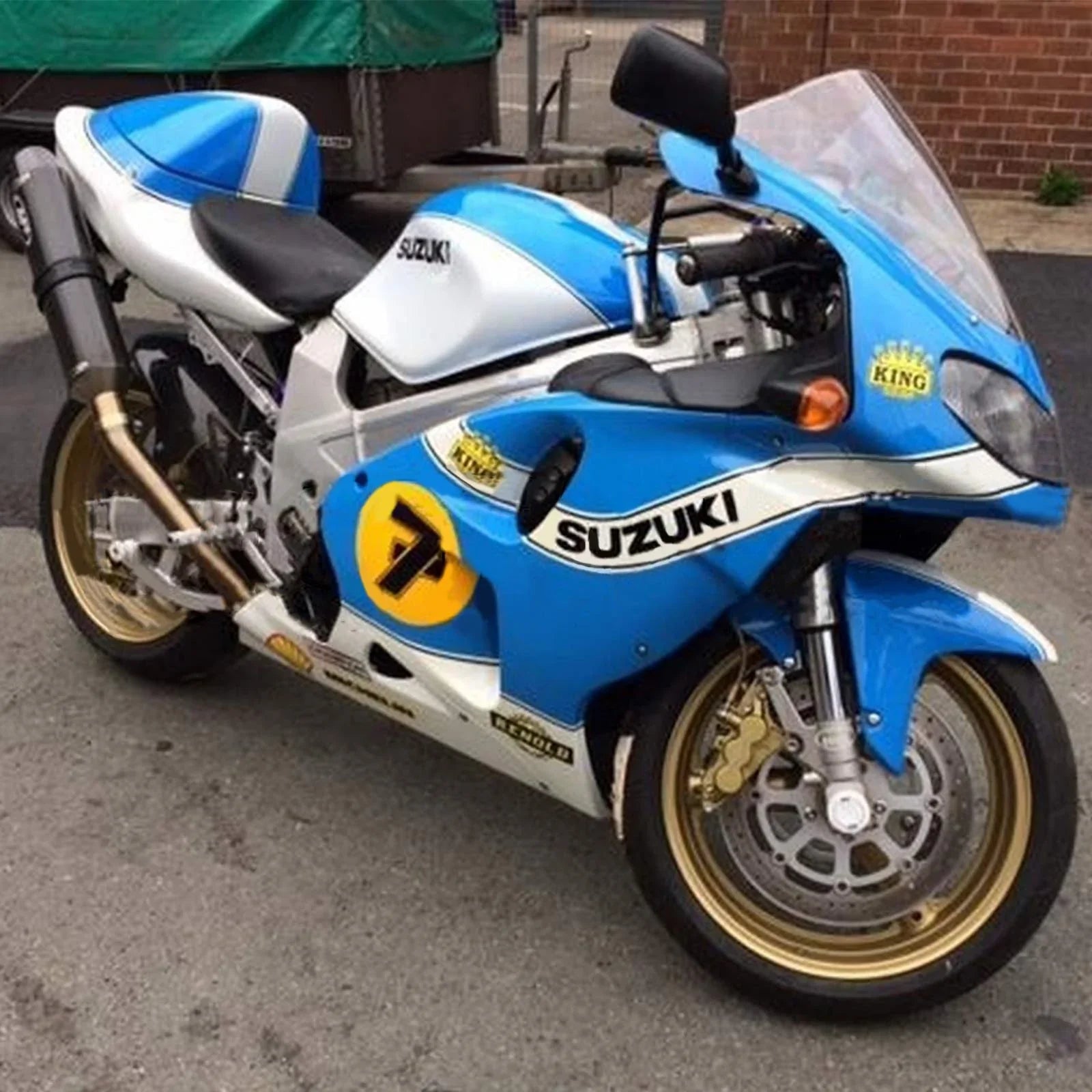 Amotopart Suzuki TL1000R 1998-2003 ABS kunststof carrosseriekuipset