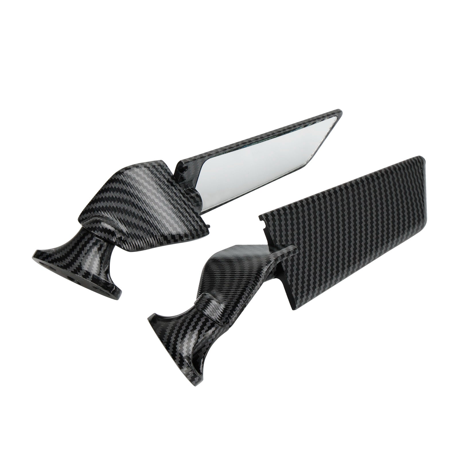 Rétroviseurs à aileron pivotant pour Honda CBR600RR 03-2012 CBR600F 11-2014