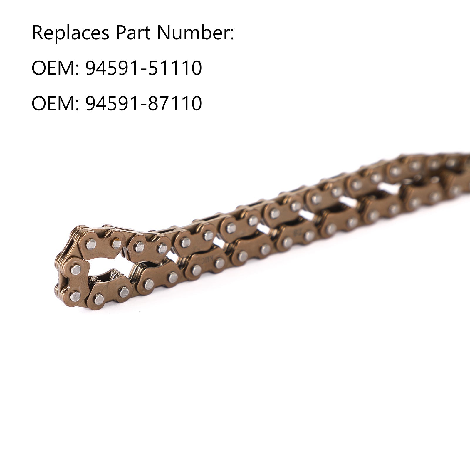 Łańcuch napędowy dla Yamaha 94591-51110 94591-87110 Xvs125 Xvs250 Yfm35Ba Yfm350Fwan Generic