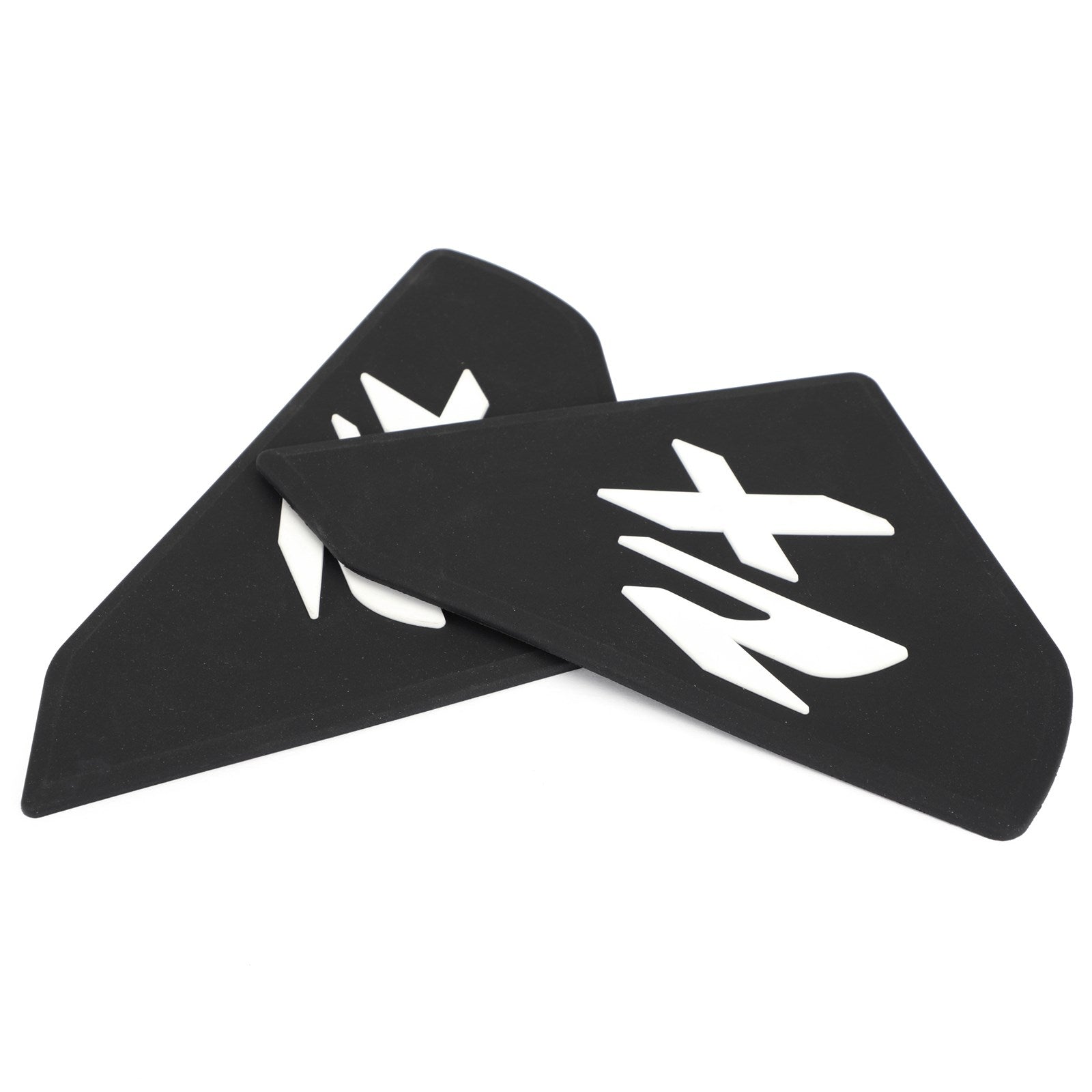 Juego De 2 Tapas Laterales Depósito De Combustible Para Bmw F900Xr 20+ Genérico Goma Negra