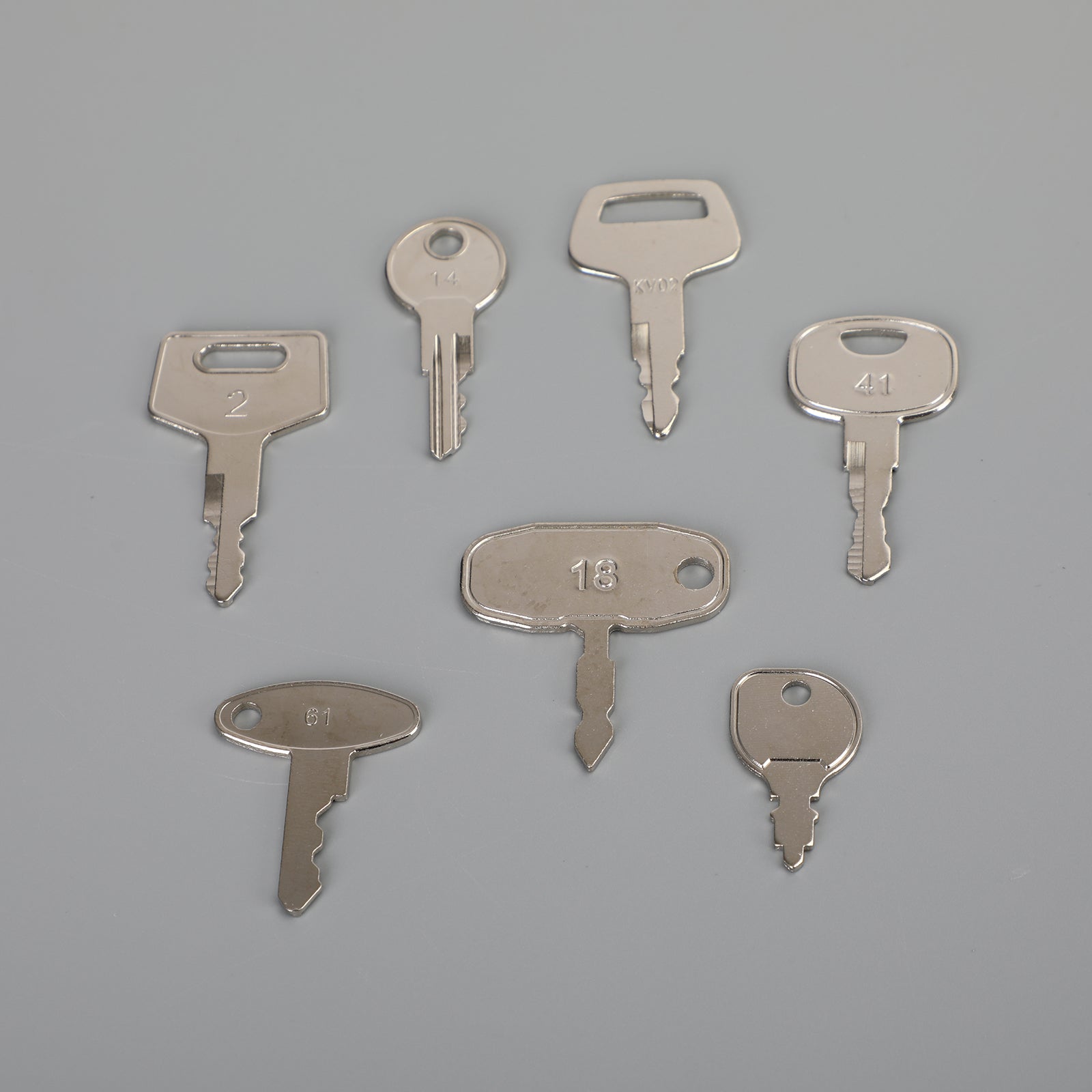 35-delige contactsleutelset voor zware bouwmachines voor Cat Case JD Komatsu