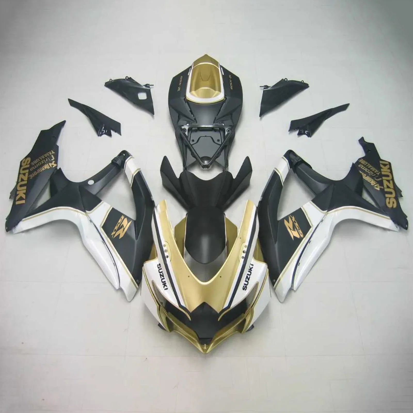 Amotopart Suzuki GSXR 600/750 2008-2010 Kit Plastic Bodest ABS K8