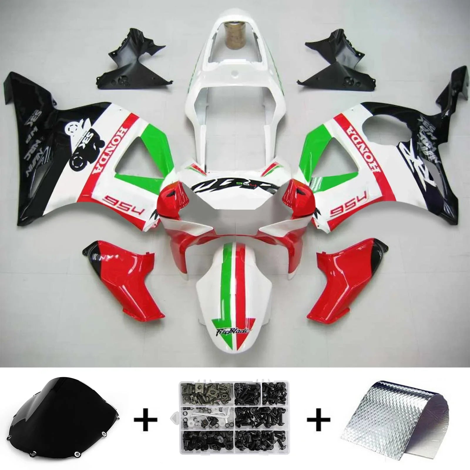 Amotopart suojasarja Honda CBR954 2002-2003