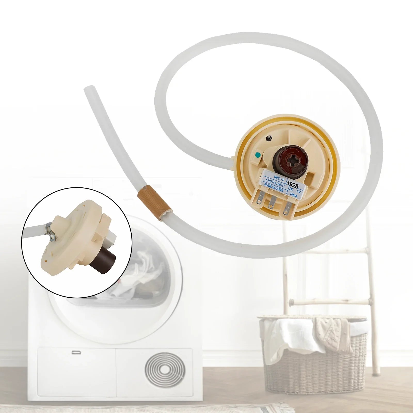 Accessoires de commutateur de capteur de pression de niveau d'eau de rondelle pour la rondelle LG 6501EA1001C