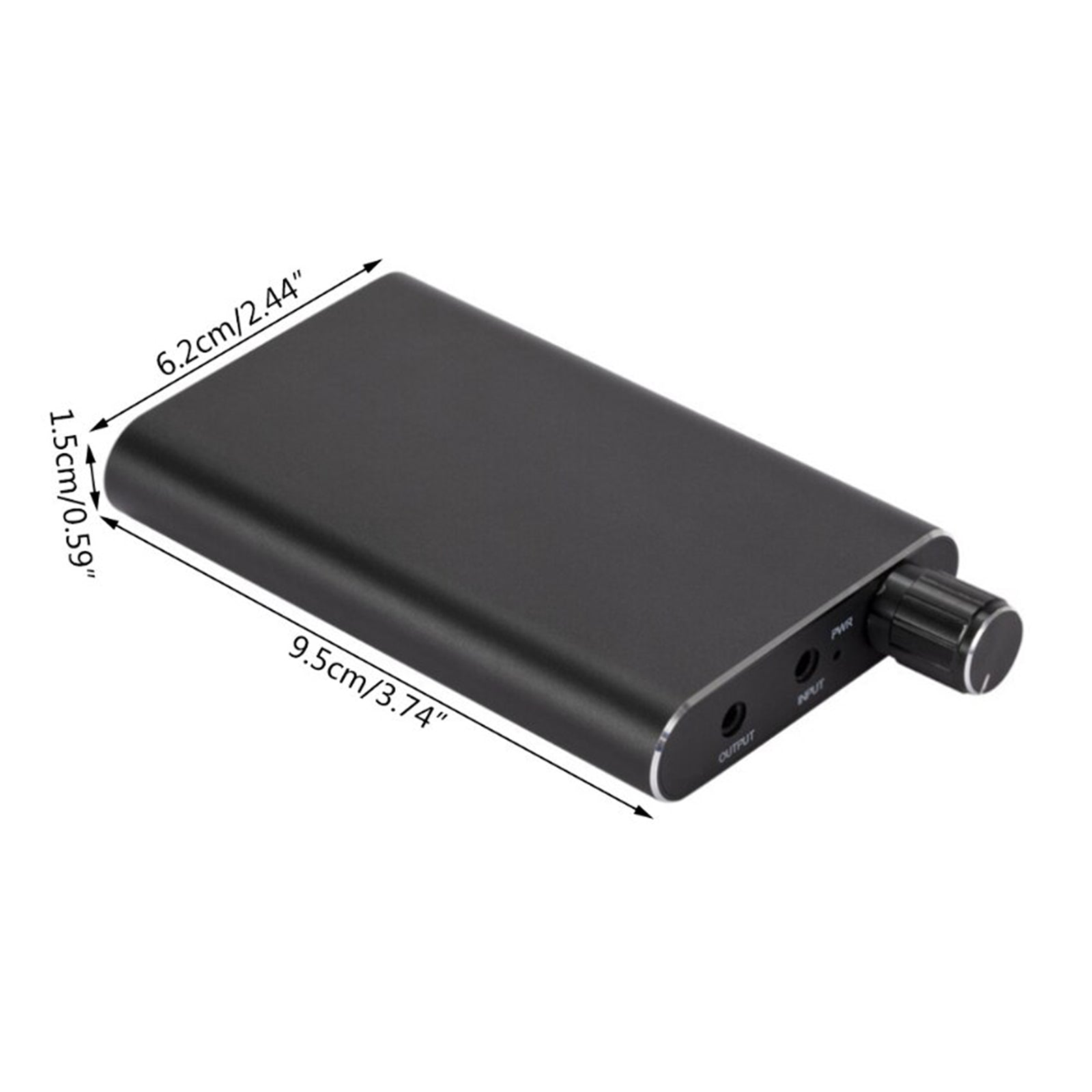 HIFI Casque Amplificateur Compagnon Baladeur Portable Réglable AMP 3.5mm Port AUX