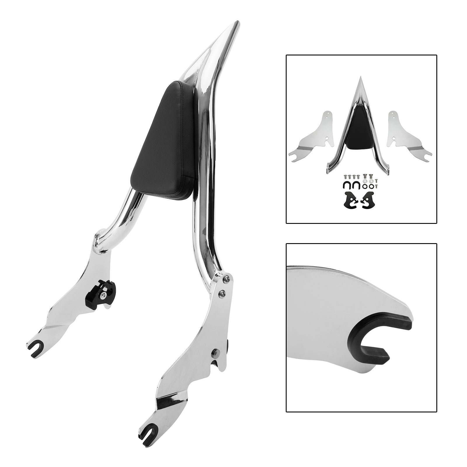 2009–2022 CVO Road Glide Street Road Road King Sissy Bar