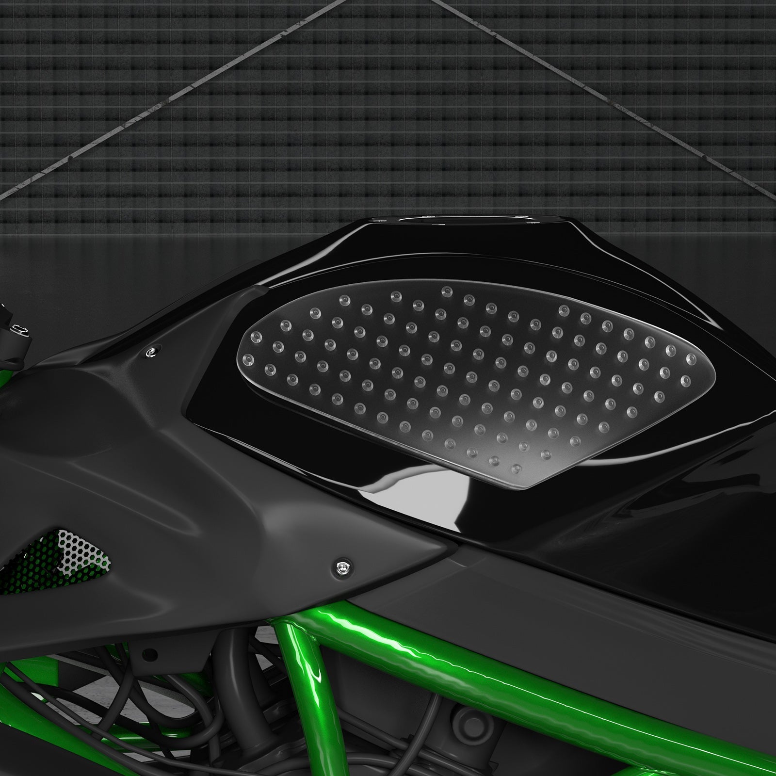 Protecteur de poignée de genou à gaz latéral pour coussin de traction de réservoir pour Honda CBR 600RR CBR1000RR générique