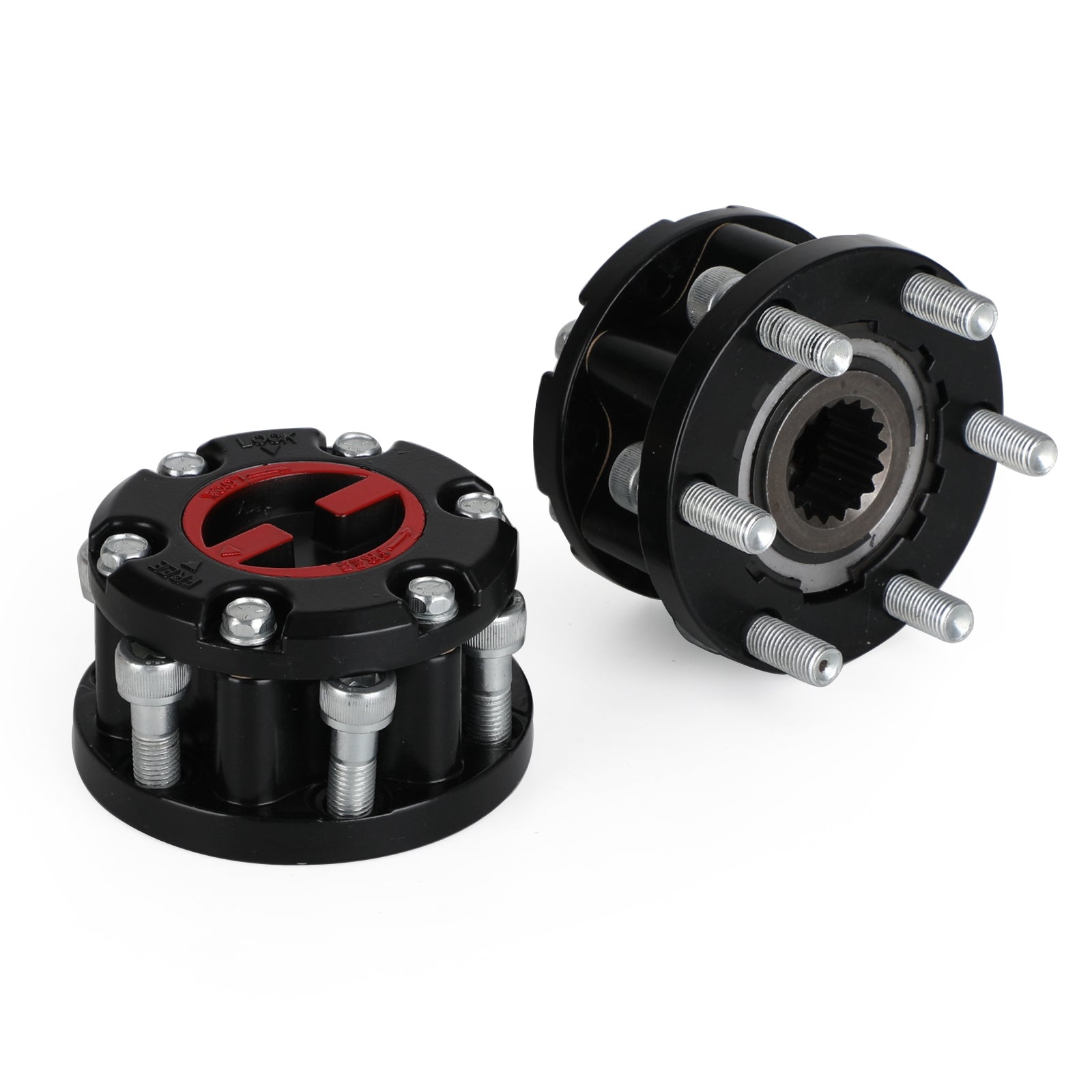 2x prosta vozlišča za kolesa za Holden Rodeo Jackaroo Colorado Isuzu D-Max 17 Spline Generic