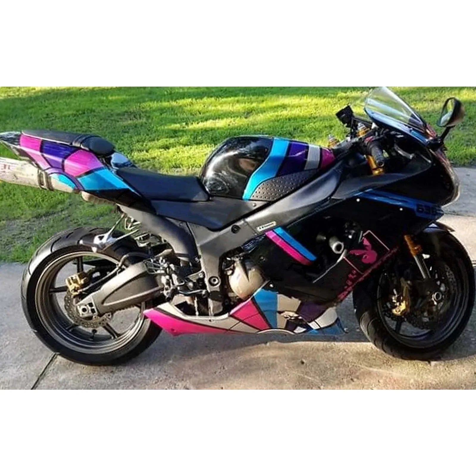 Amotopart kuipset voor Kawasaki ZX6R 636 2005-2006 Generiek