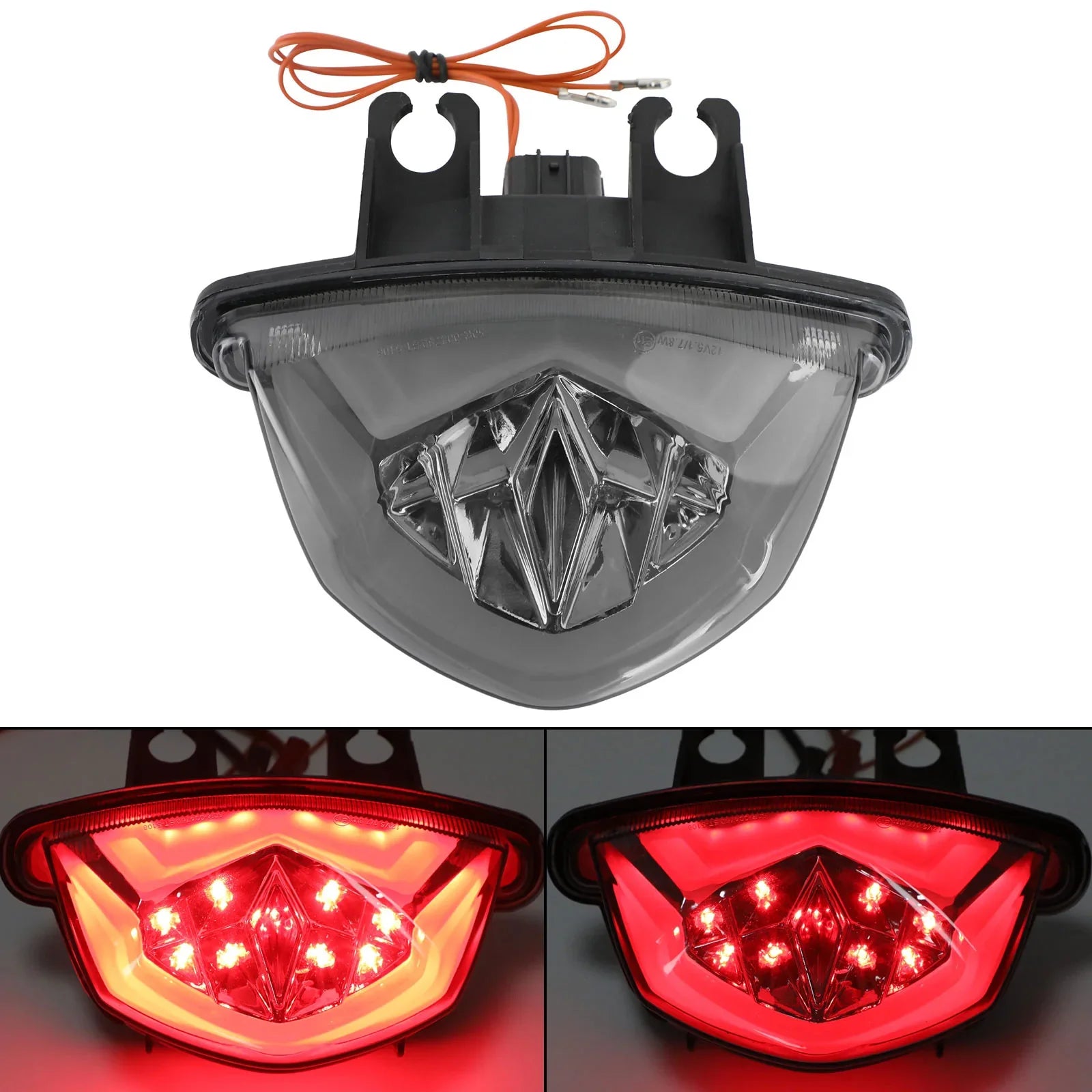 Clignotant de feu arrière LED pour Suzuki GSXS 1000 F GSX-S 750 Z 2017-2021 générique