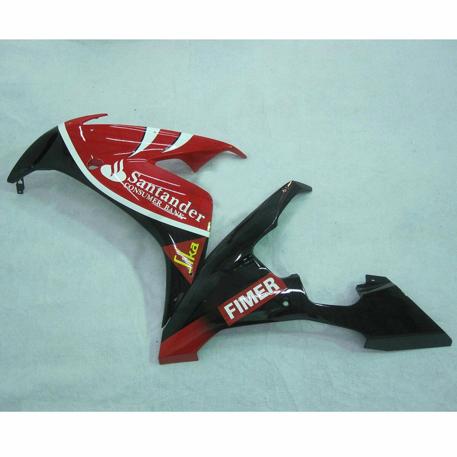Amotopart Carrénage Pour Yamaha YZF R1 YZF-R1 2004-2006 2005 Rdeča generična črna