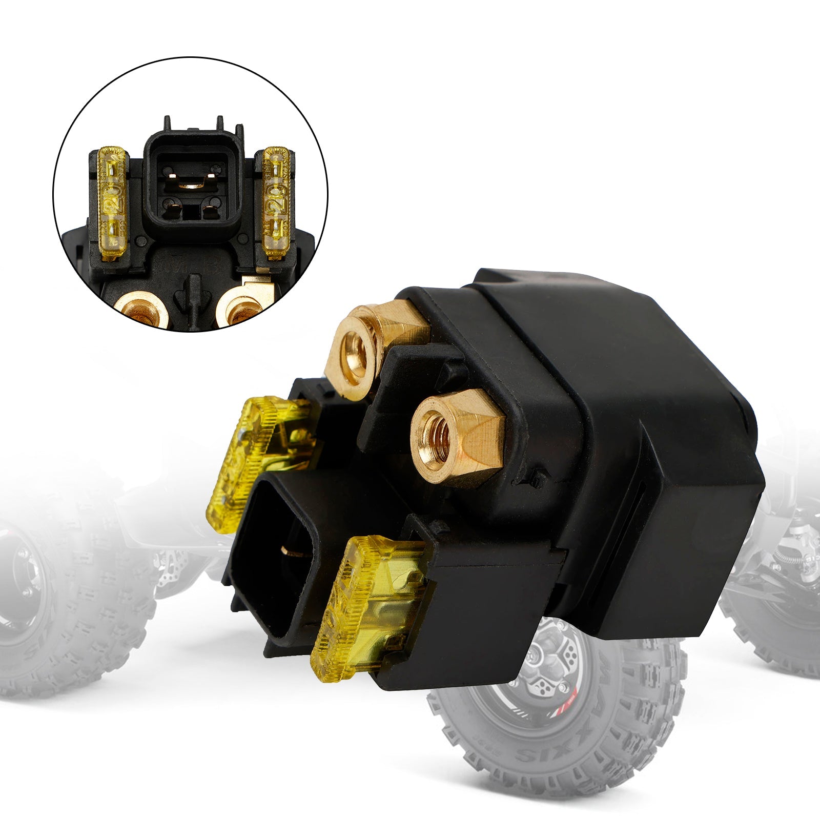 Yamaha YFZ450 YFZ450R 2010-2023 18P-81940-00 Relé de solenoide de arranque