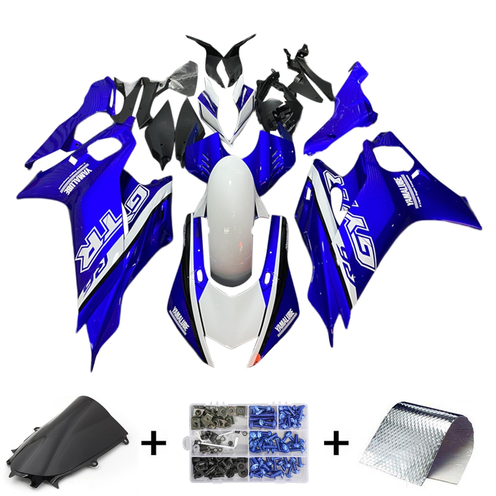 Yamaha YZF-R6 2017-2022 Kit CarroSerie Plastic ABS