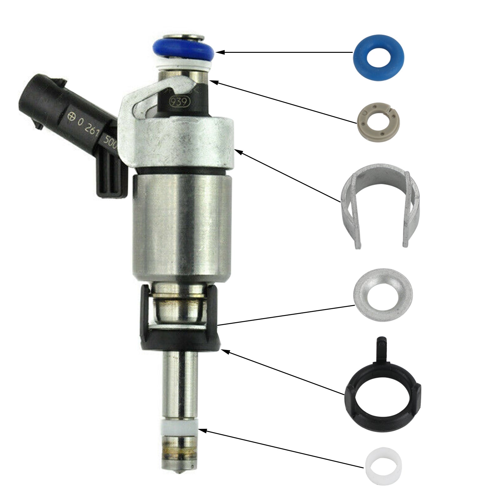 Kit De 4 Joints Toriques Pour Injecteurs De Carburant 03C198149 Remplacement Du Joint De Buse De Carburant Pour Cc Eos 88604567 Kit De 4 Joints Toriques Pour Injecteurs De Carburant 03C198149 Remplacement Du Joint De Buse De Carburant Pour Cc Eos 88604567