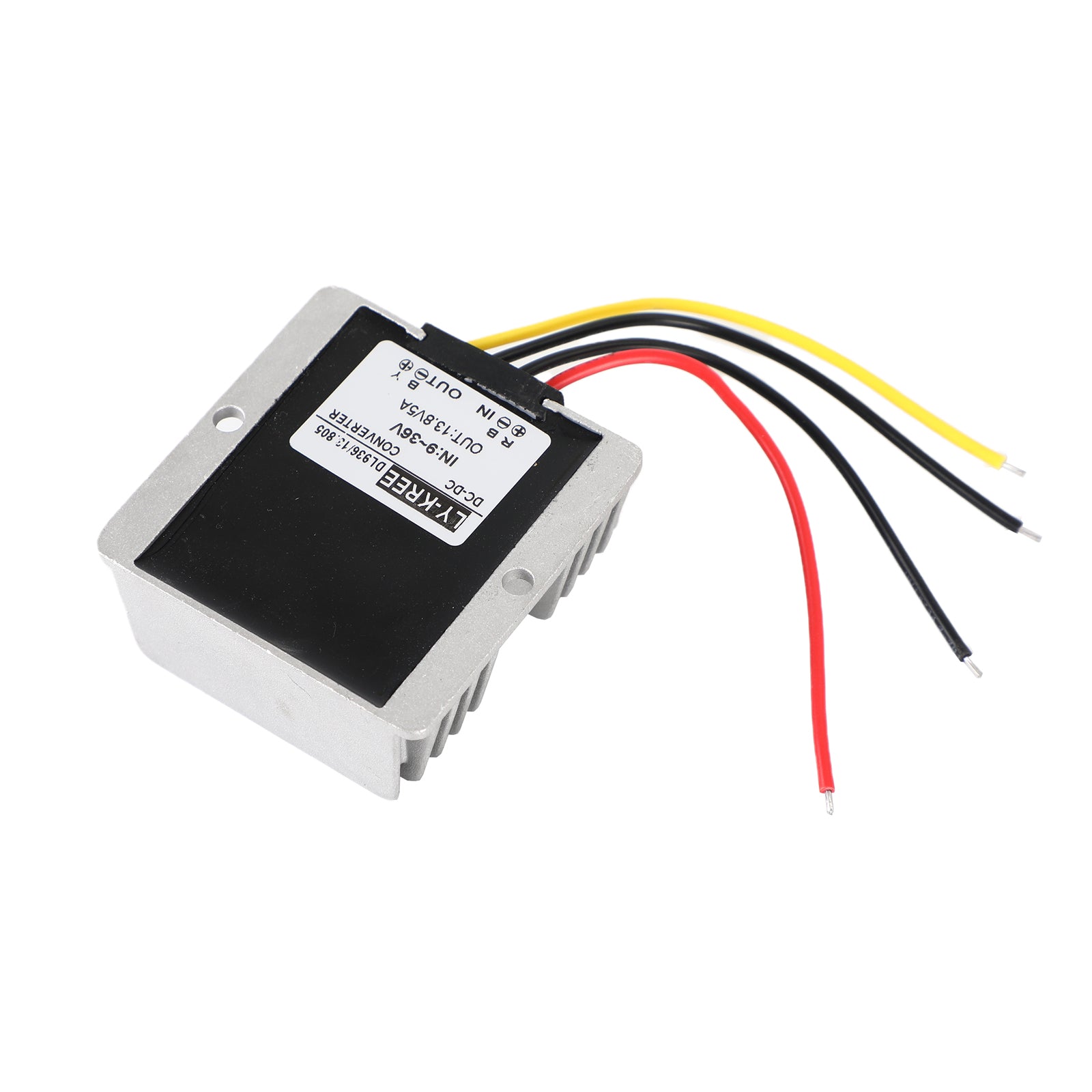 Wodoodporny regulator konwertera mocy 9V/36V do 13,8V 5A DC/DC 70W