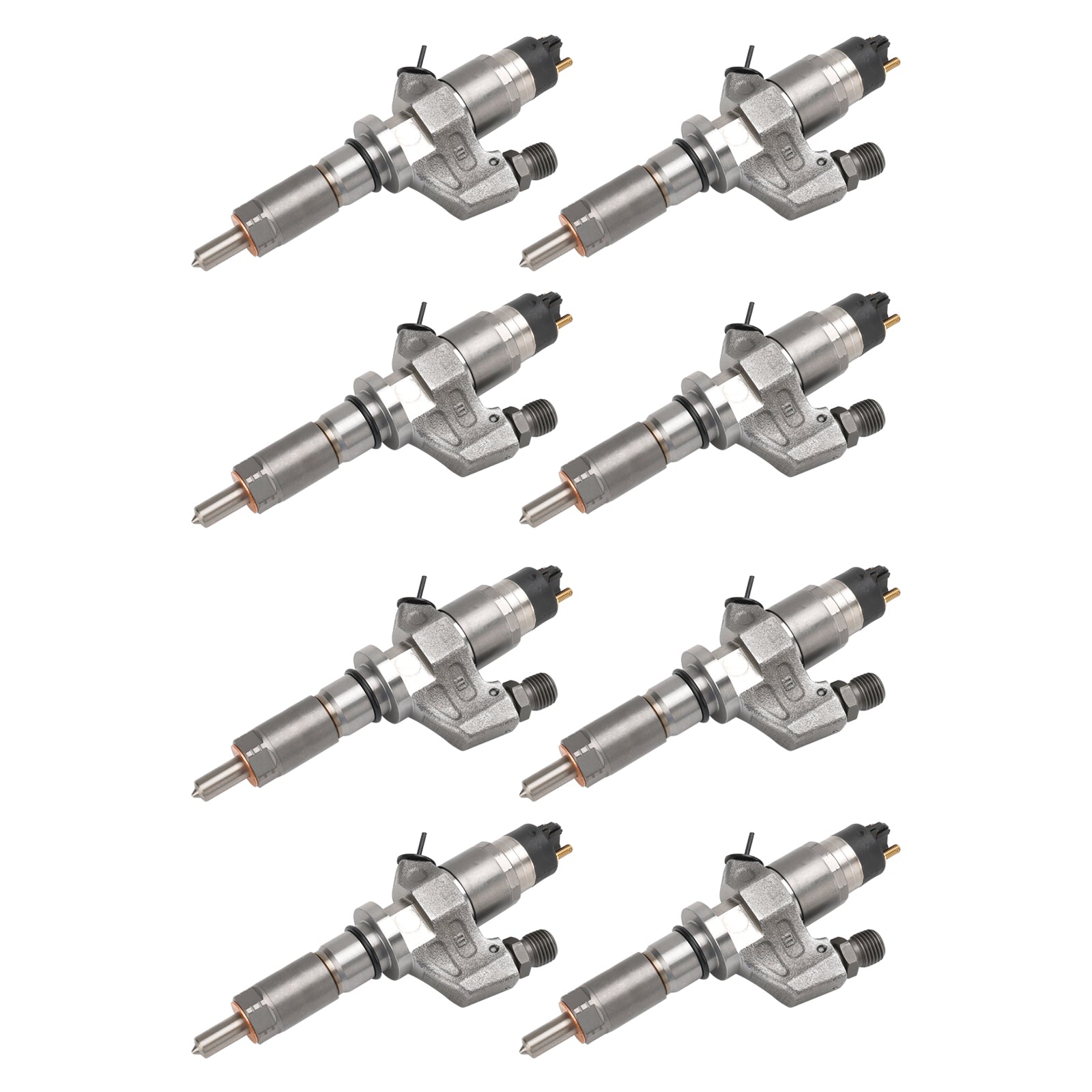 8 inyectores de combustible 0445120008 para Duramax Fit Chevy Silverado 2001-2004,5