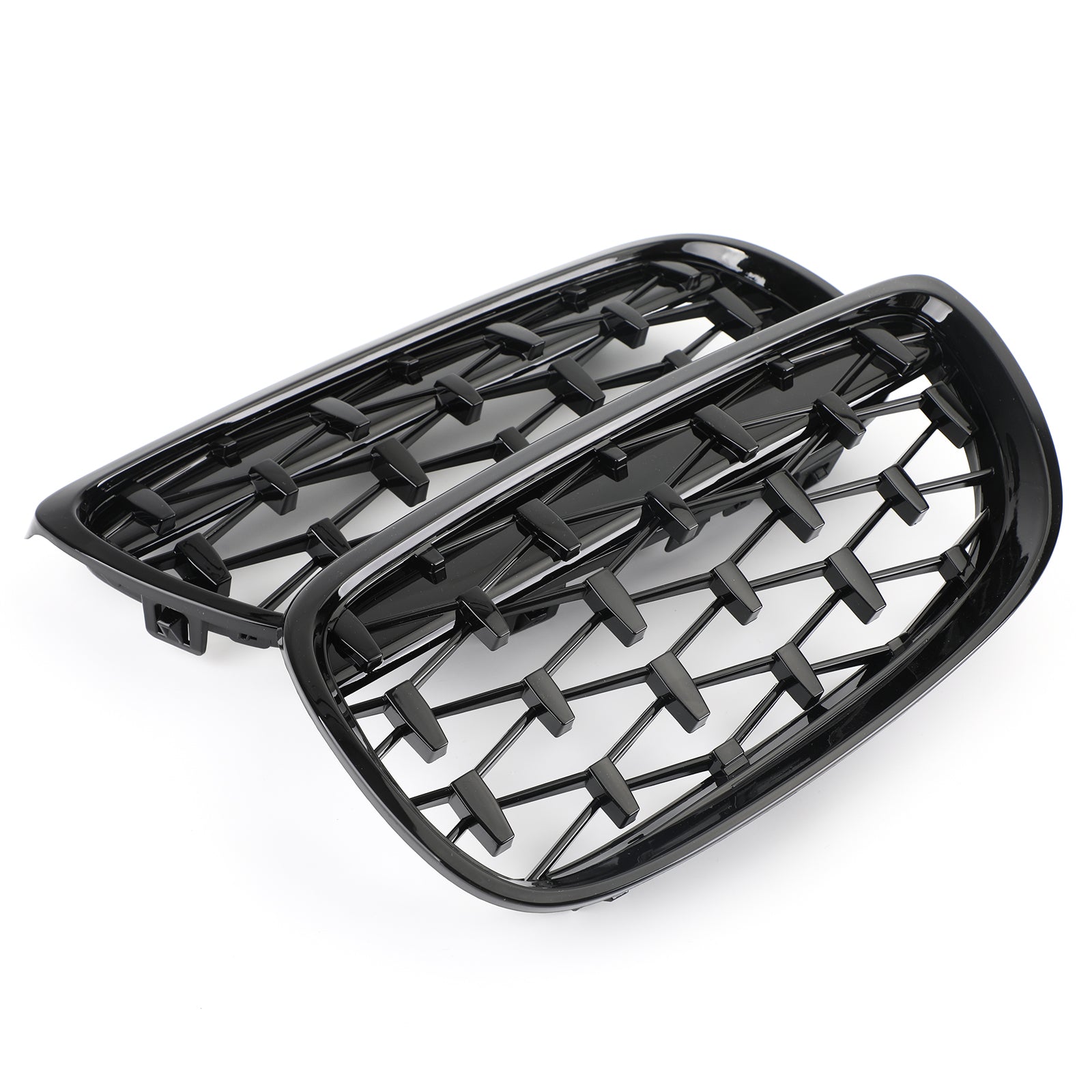 Areyourshop Grille de calandre avant pour BMW 2007-2010 E92 E93 328i 335i 2DR Meteor Black Generic