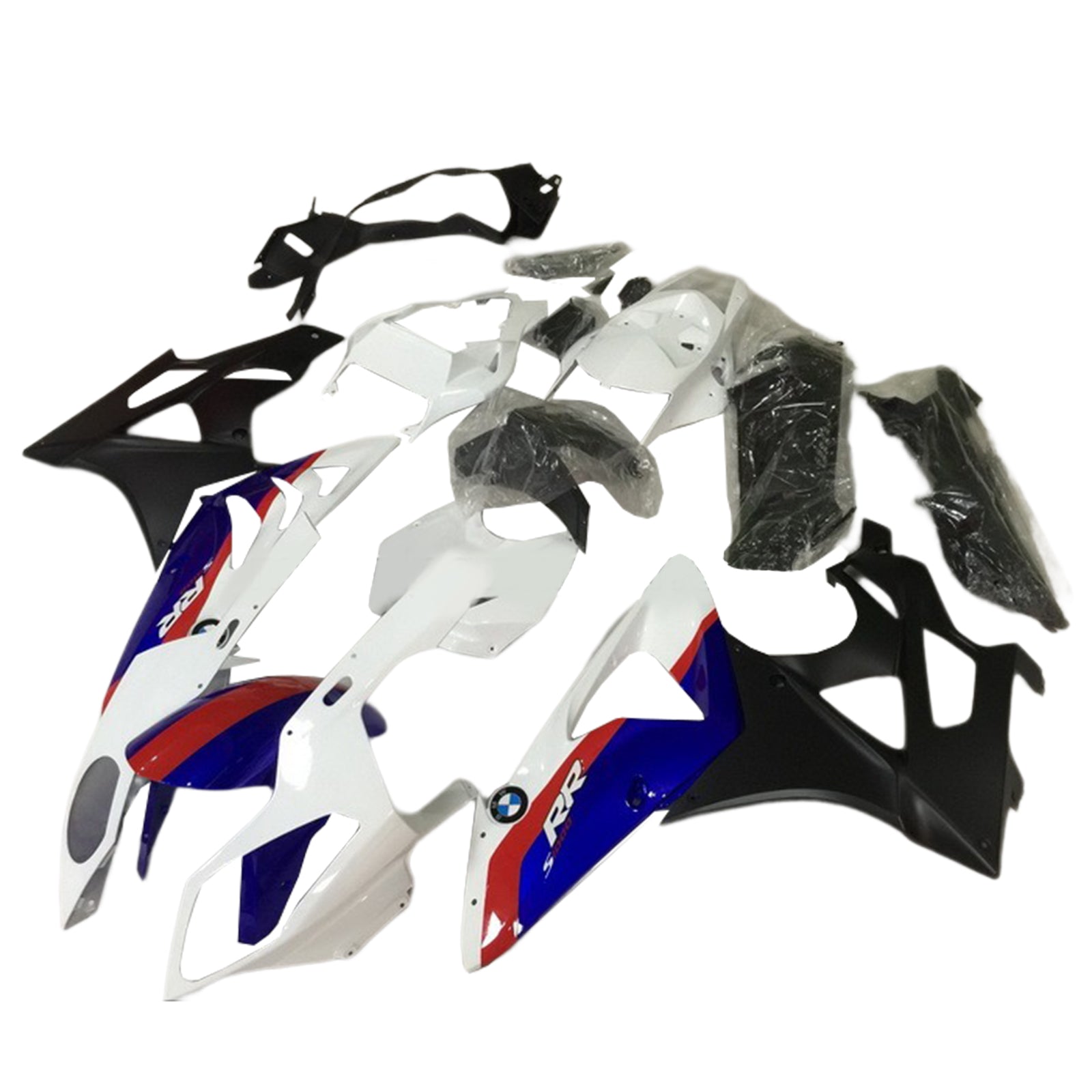 Amotopart BMW S1000RR 2009-2014 ABS kunststof carrosseriekuipset