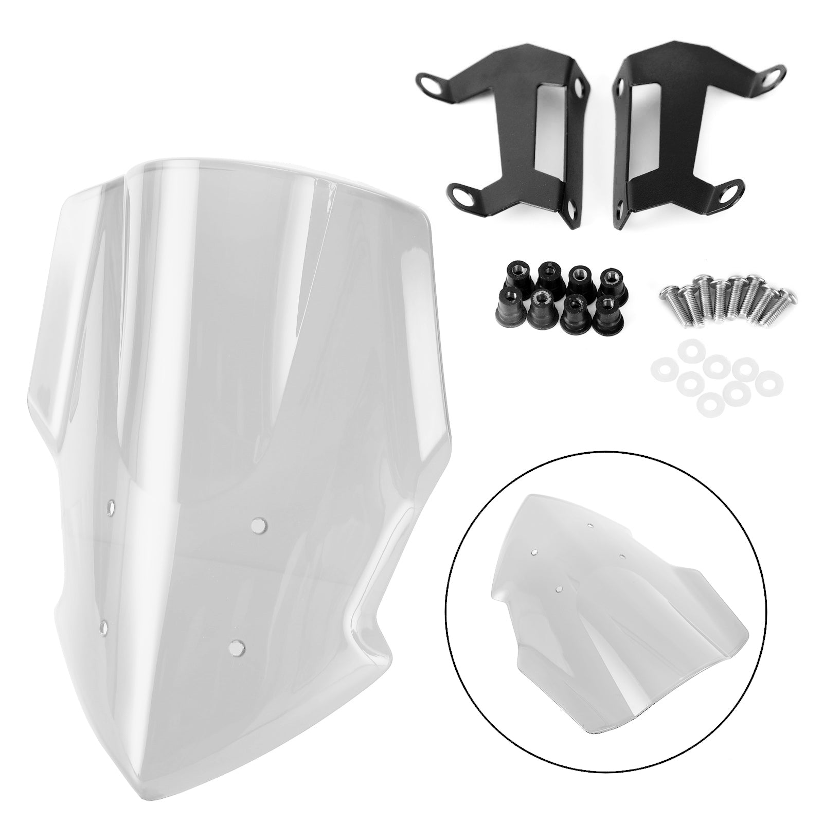 Protettore del parabrezza per parabrezza per Yamaha MT-07 2018-2020 Generico