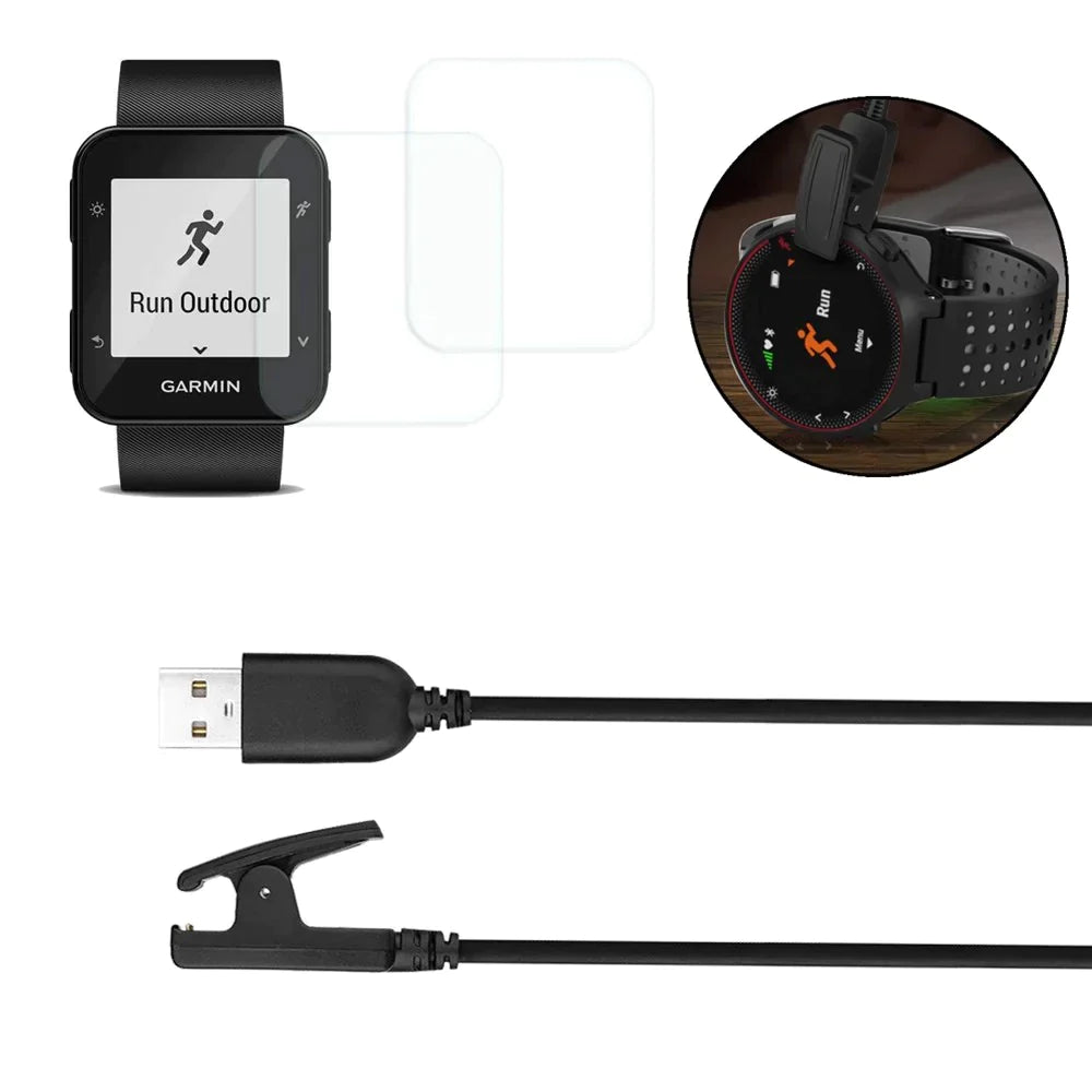 USB-latauskaapeli Garmin Approach G10/S20/Vivomove HR Watchille