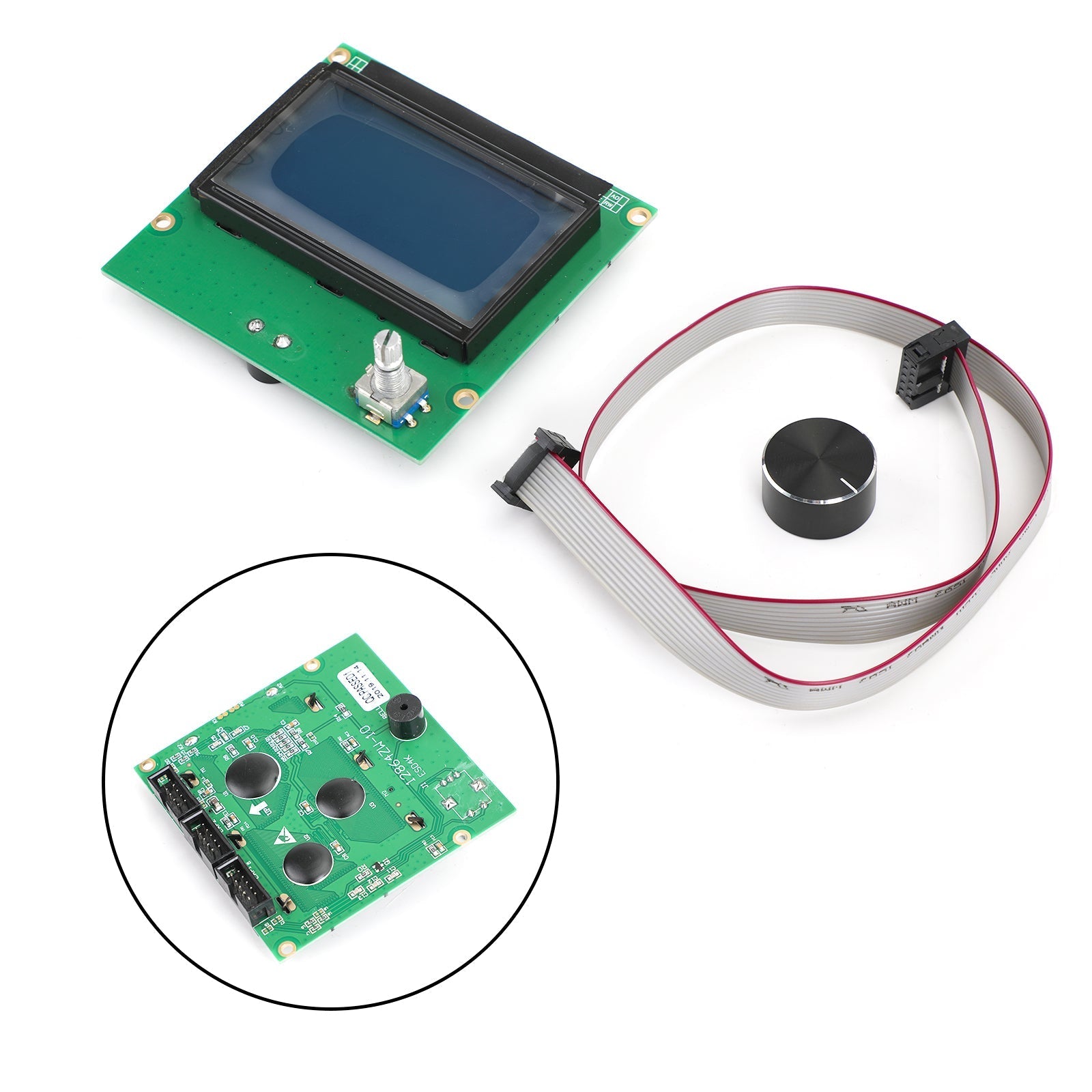 Reemplazo del kit de pantalla LCD de impresora 3D para Creality 3D Ender-3/3s/Pro