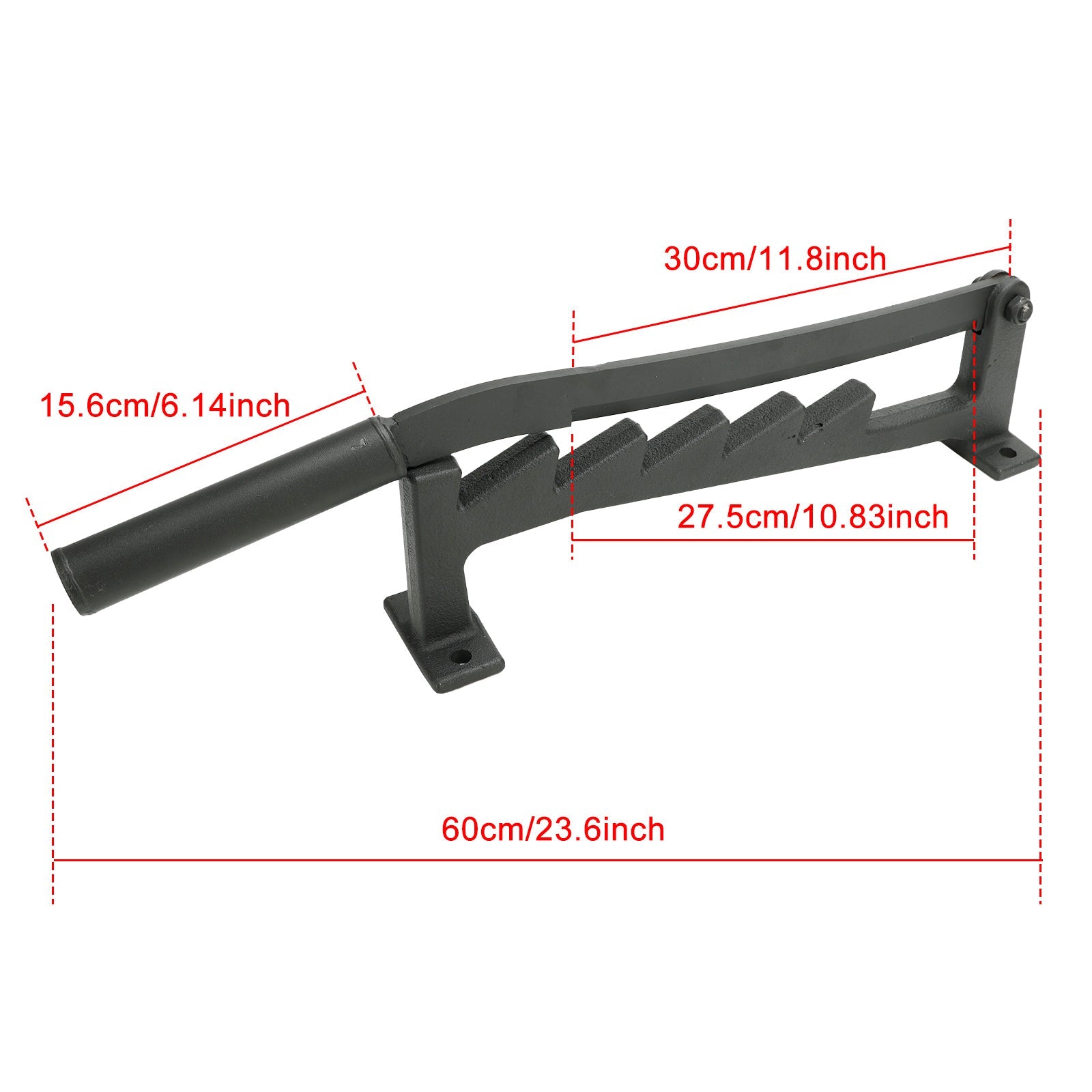 Naścienna stalowa łuparka do drewna opałowego Narzędzie do cięcia drewna domowego