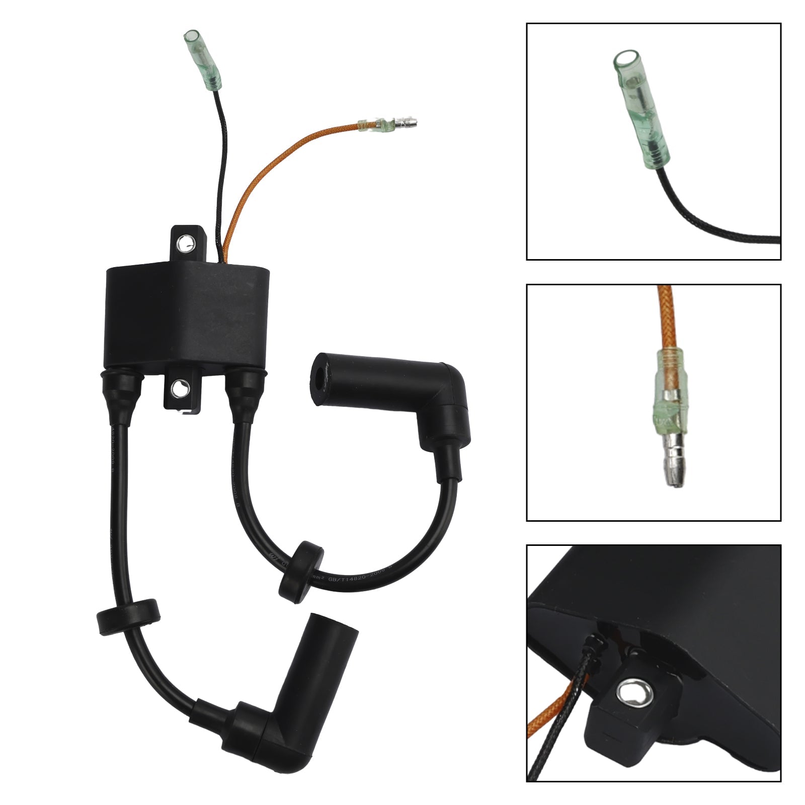 Bobine d'allumage adaptée pour Yamaha 9.9hp F9.9 F13.5Ahp F13.5A F15hp F15 25HP 66M-85570