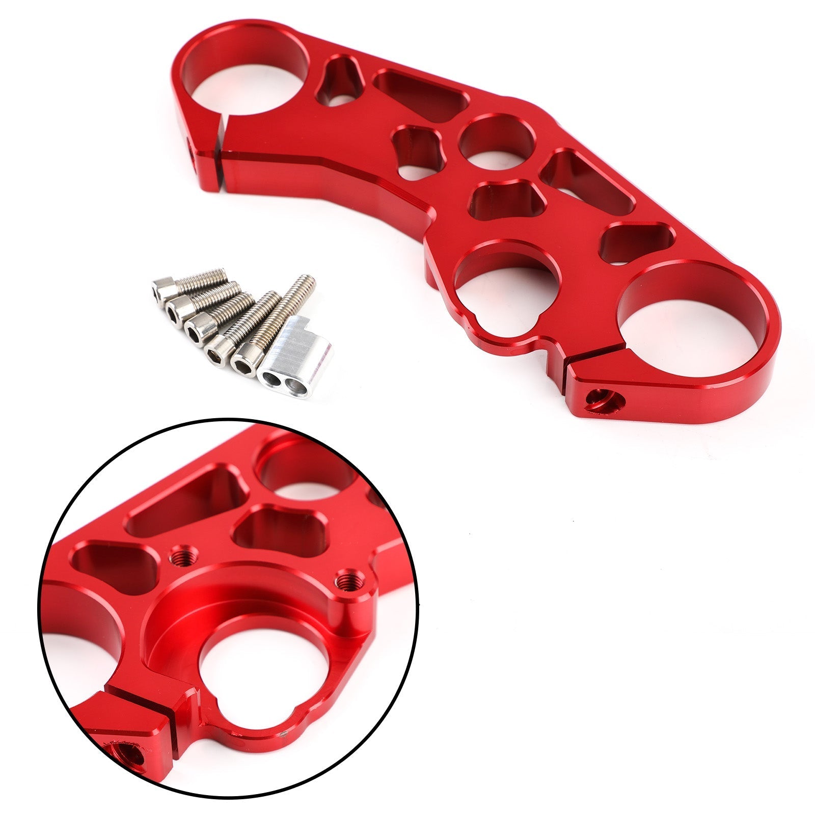 Suzuki GSXR 600 750 1000 bajando los alicates superiores antes de la camiseta de la horquilla