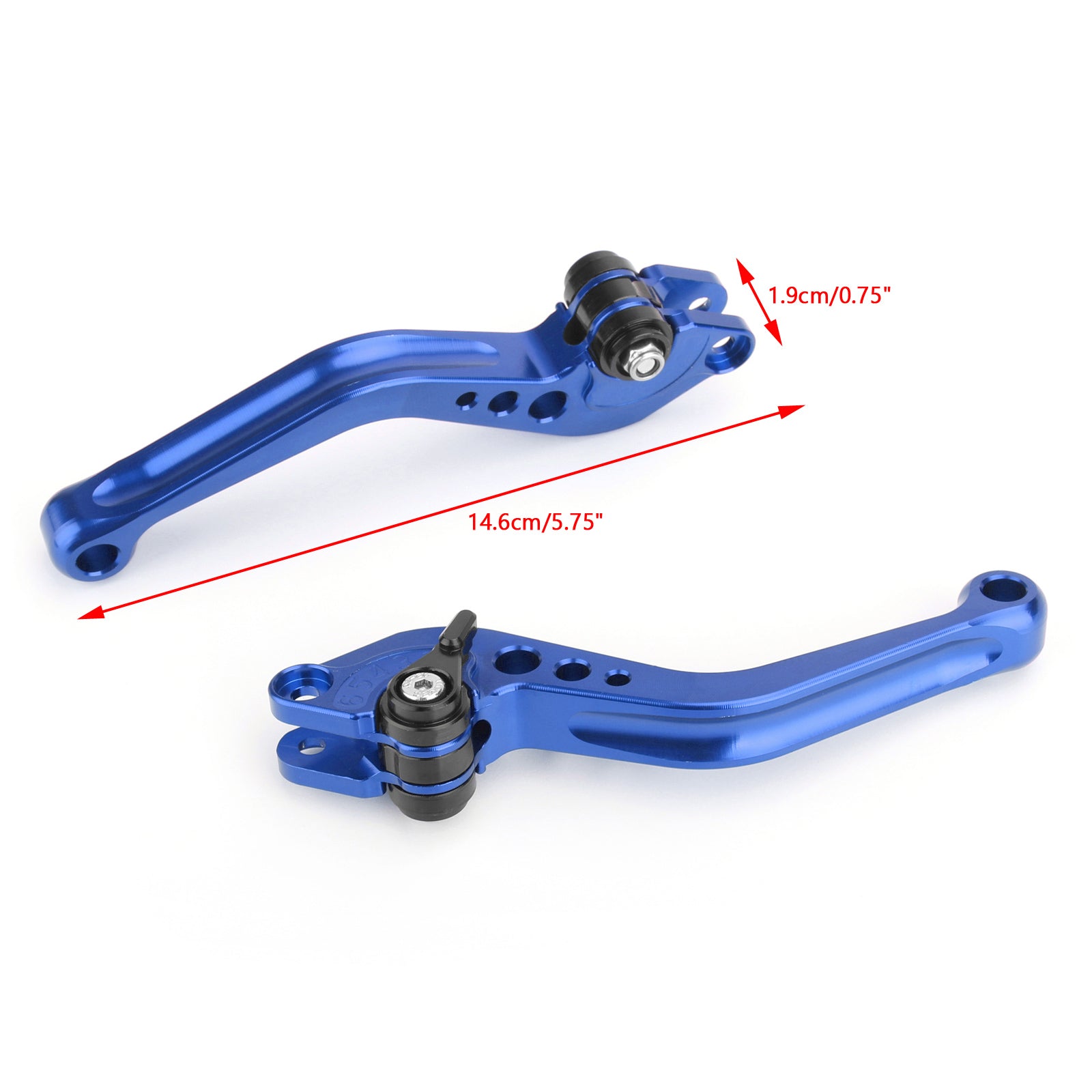 Leva del freno a frizione corta per KTM 790 Duke prima del 2019 Silver Generic