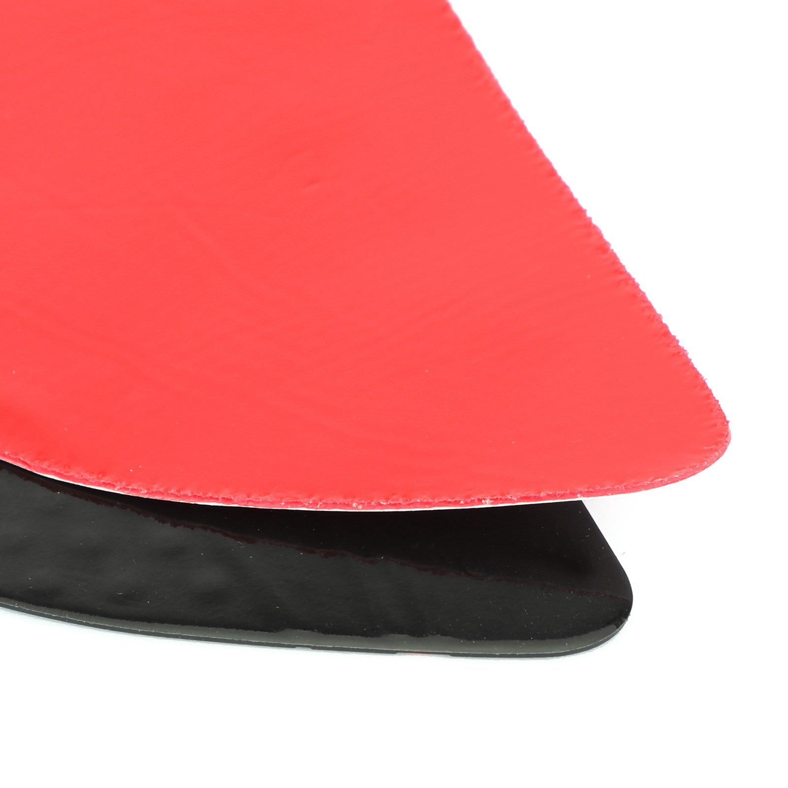 Para bocznych osłon zbiornika do Yamaha R15 V3 2017-2020, typowa czarna guma