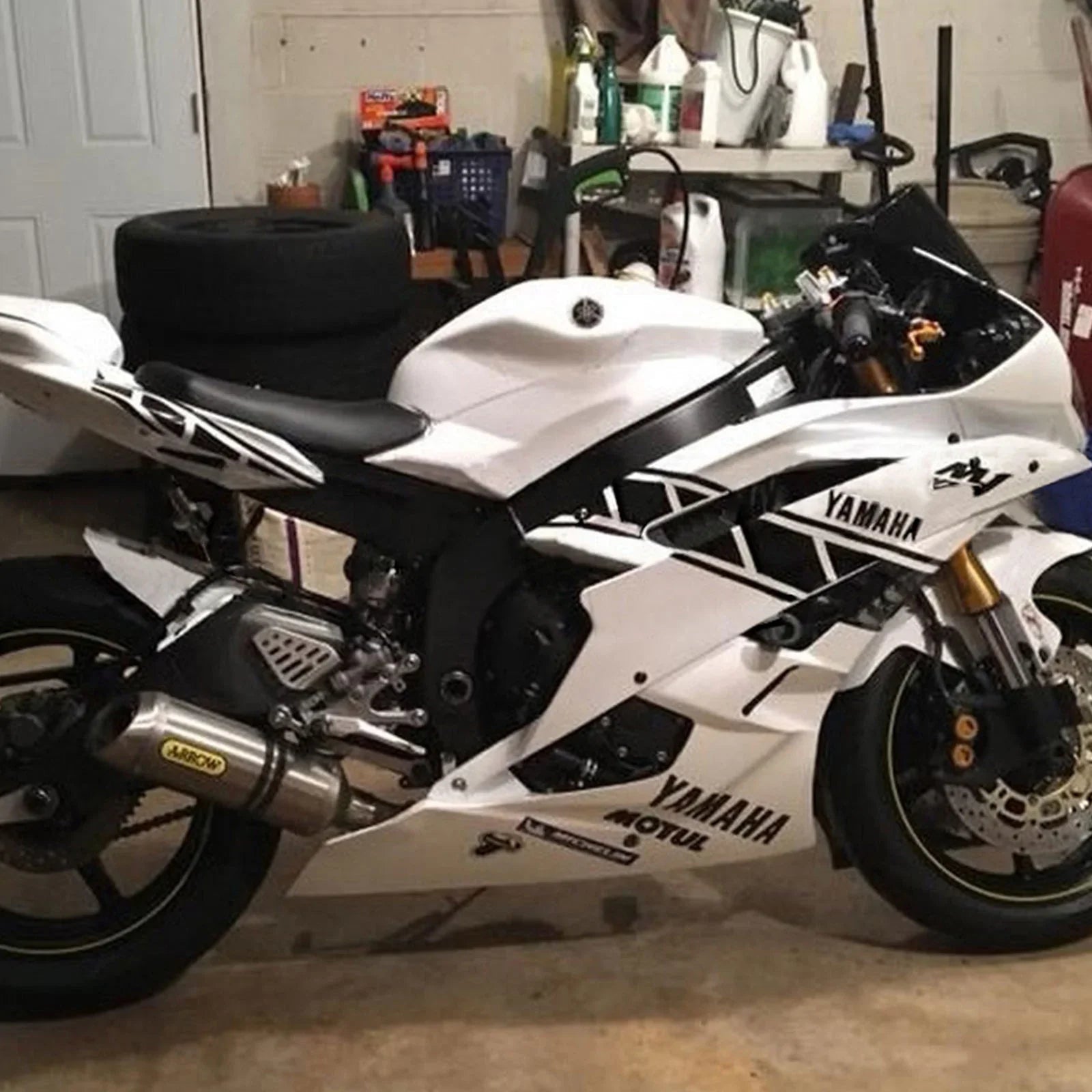 Amotopart Sealing Kit za Yamaha YZF 600 R6 2006-2007 Generic