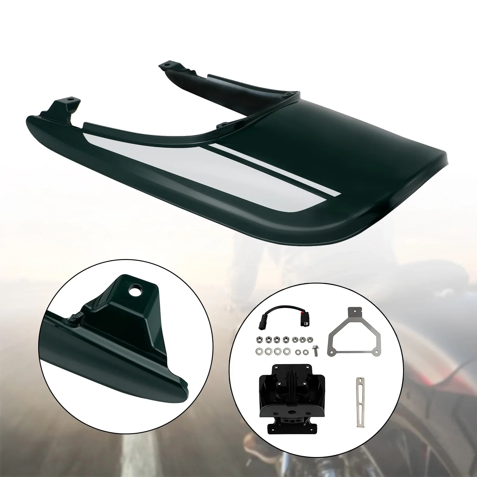 Kawasaki Z900RS 2018-2022 Ogon Fairing + Obsługa tablicy rejestracyjnej