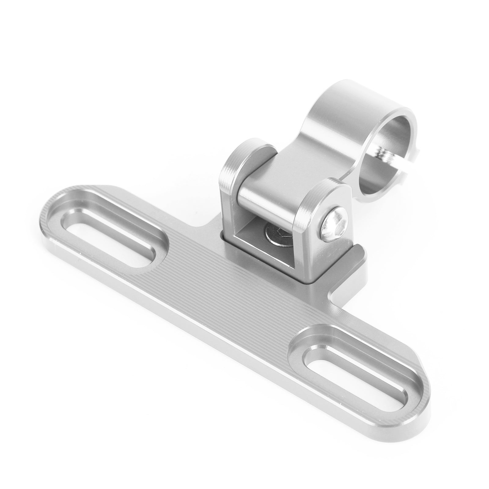 Medium nawigacyjne dla wsparcia wsparcia telefonicznego 22 mm dla motocyklowych motocyklowych srebrnych