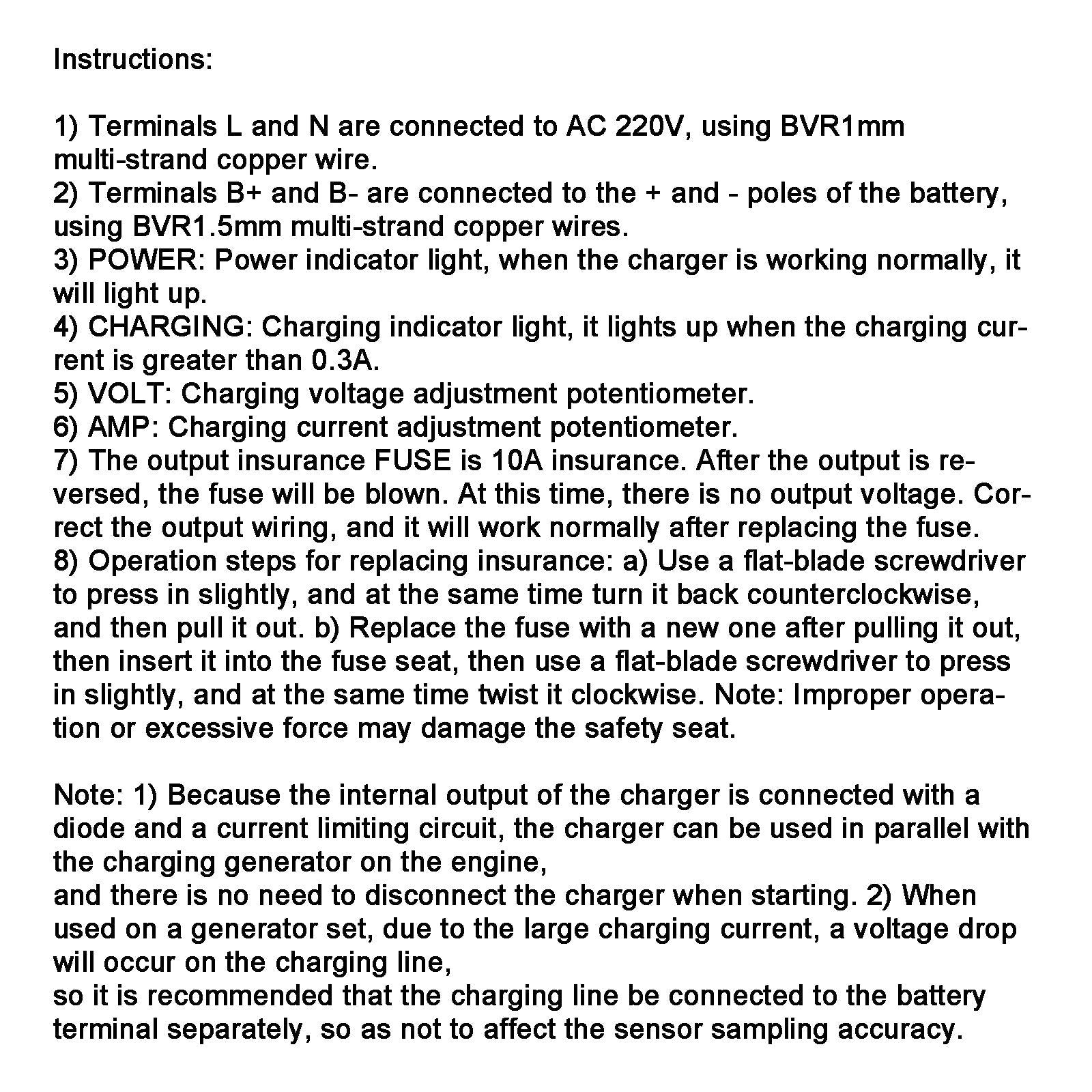 Chargeur de batterie BAC06A 12V Contrôleur BAC06A-12V pour générateur Smartgen