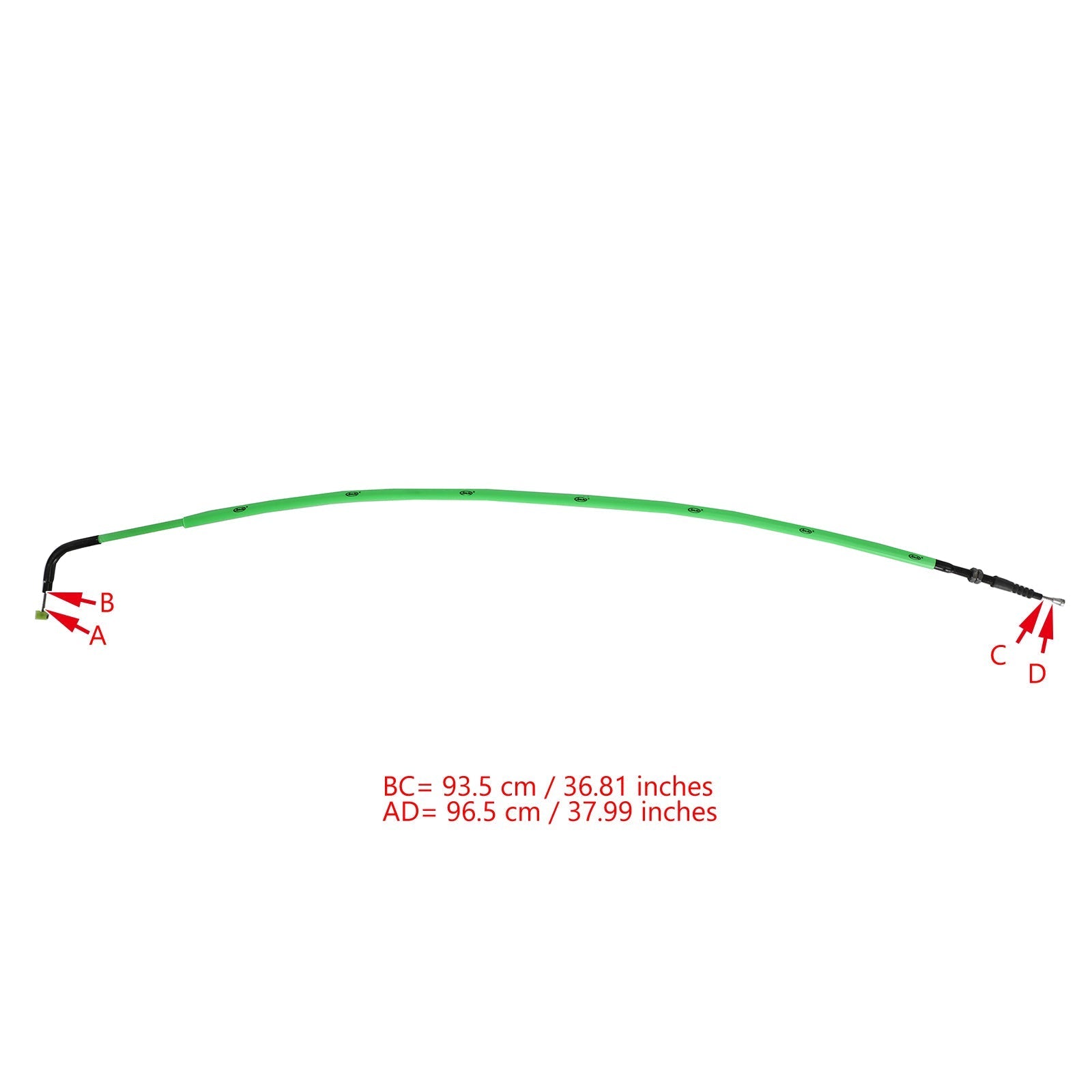 Remplacement de câble d'embrayage de moto pour Kawasaki NINJA 400 2018-2020 générique
