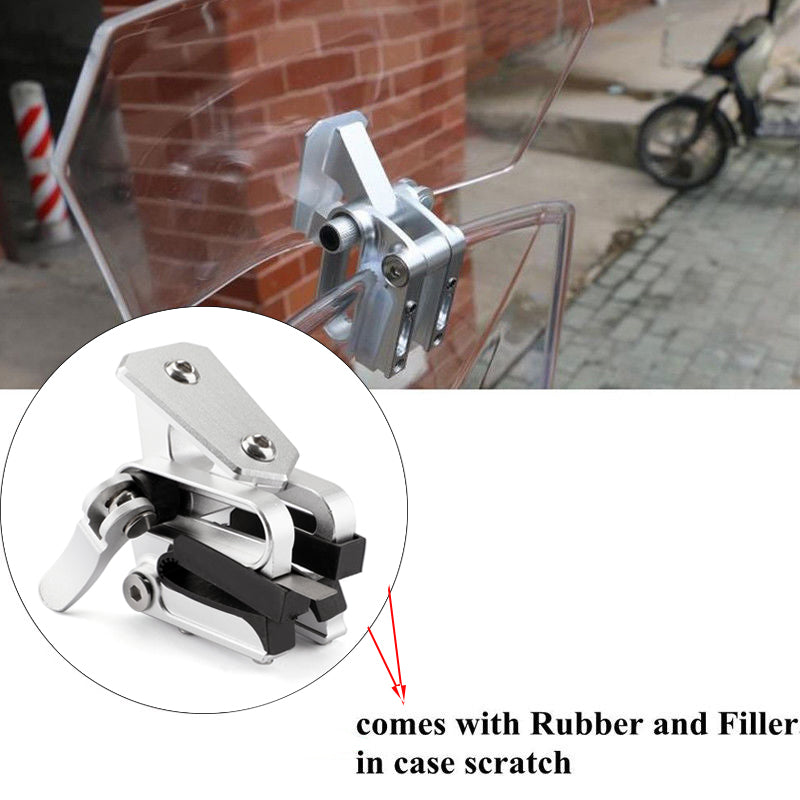 Deflettore universale dell'estensione dello scudo regolabile per Honda Yamaha generico