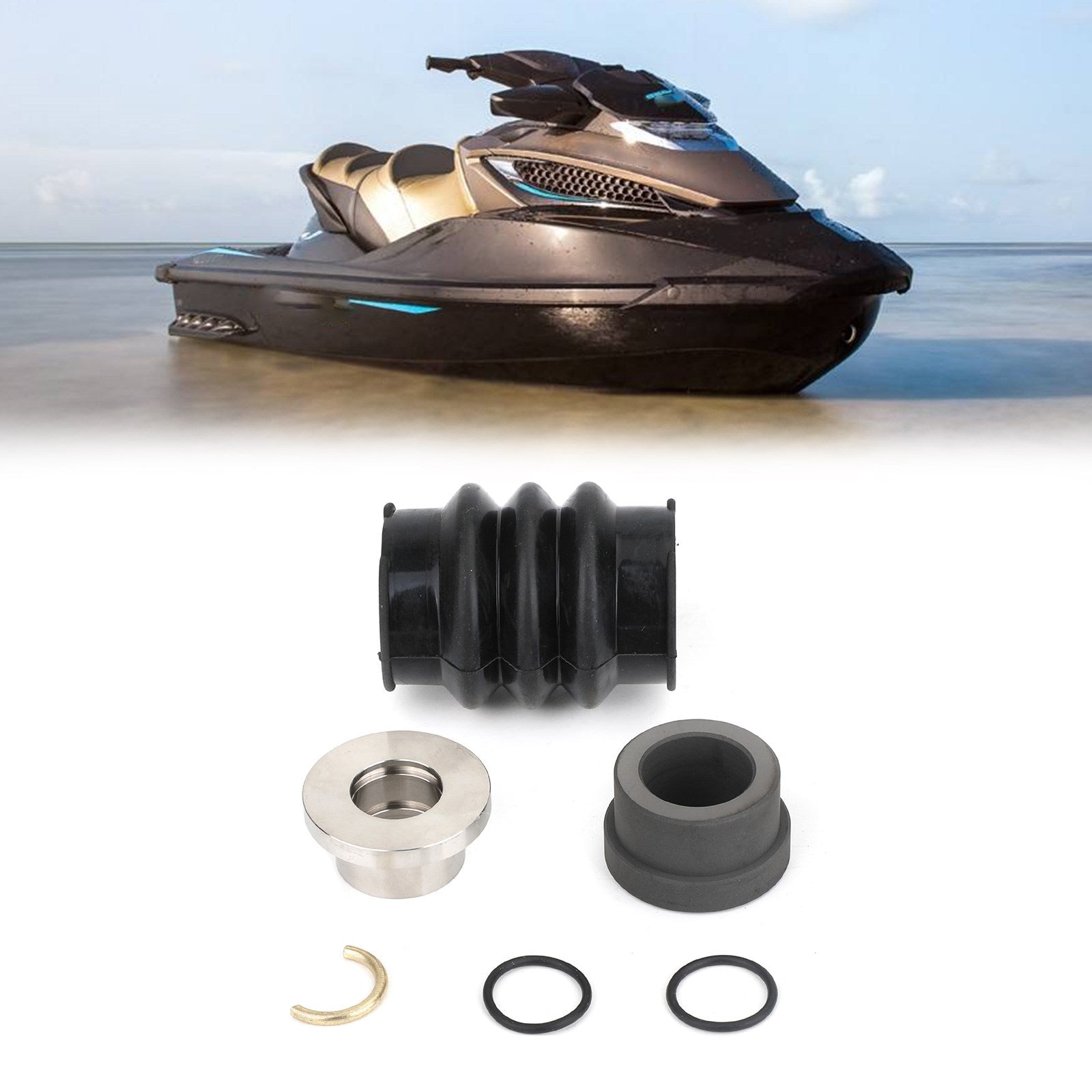 Sea Doo 717 720 787 800 951 Kit de réparation et démarrage de ligne d'entraînement en carbone