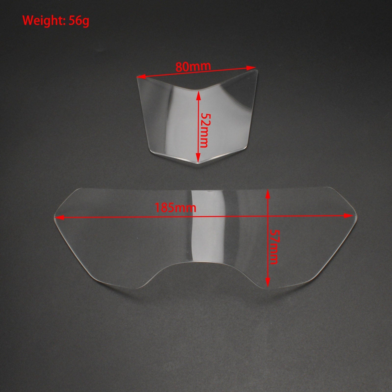 Yamaha MT-15 M-Slaz M Slaz 16-18 Generic Smoke Front Lighthouse -linssin suojaaminen