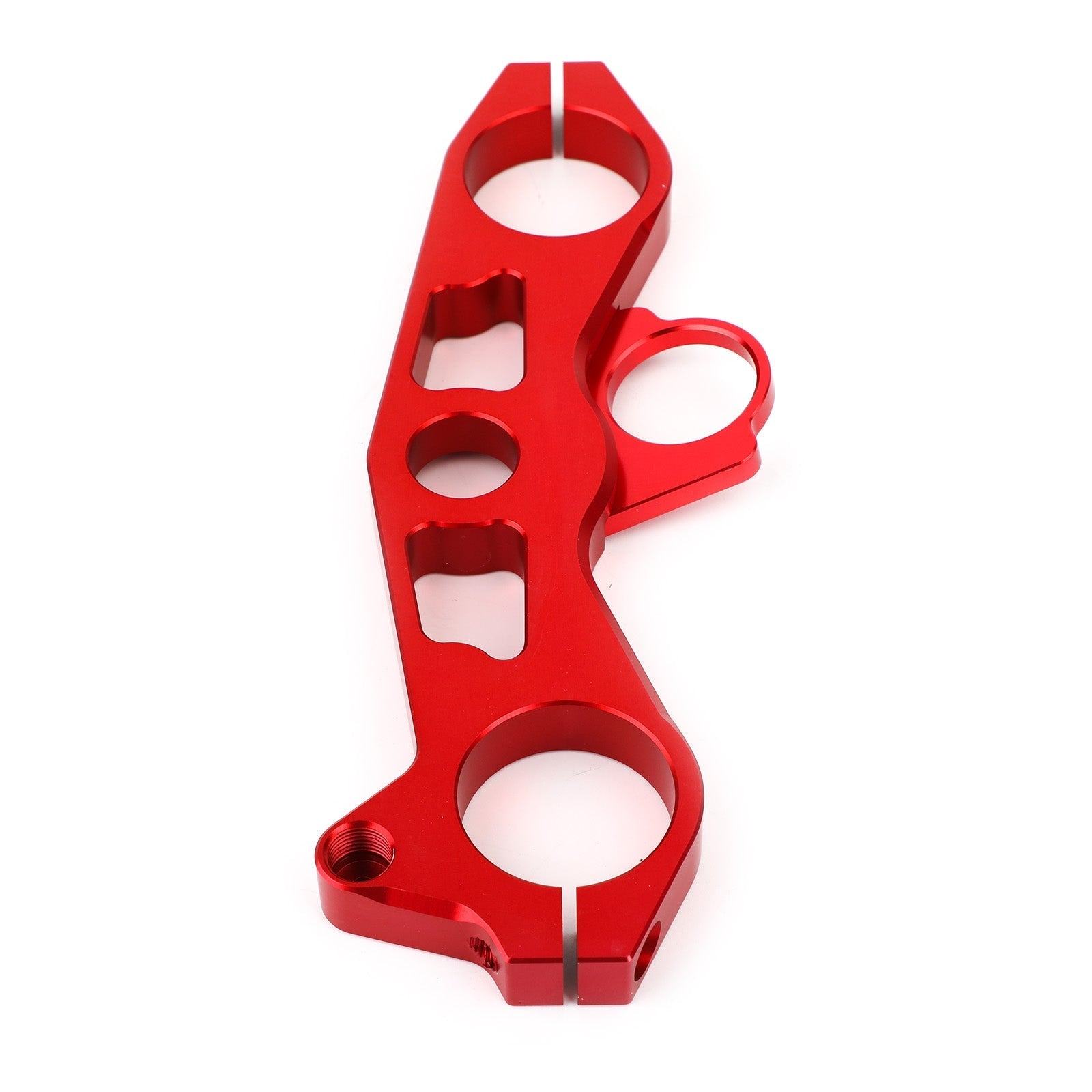 Abbassando la maglietta superiore per la forcella per Kawasaki Ninja ZX6R 09-12 Generico