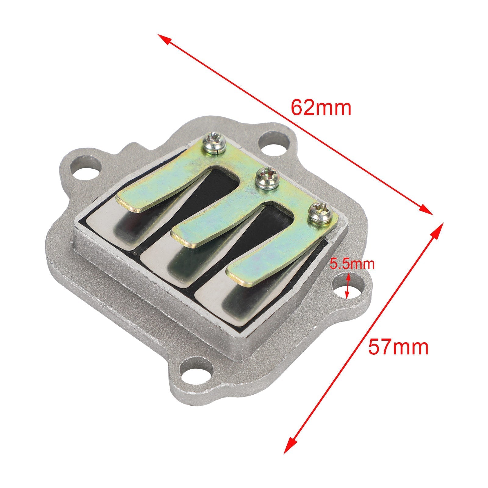 Válvula de admisión de repuesto nueva para motocicleta Yamaha PW80 PY80 G80T PW244 genérico
