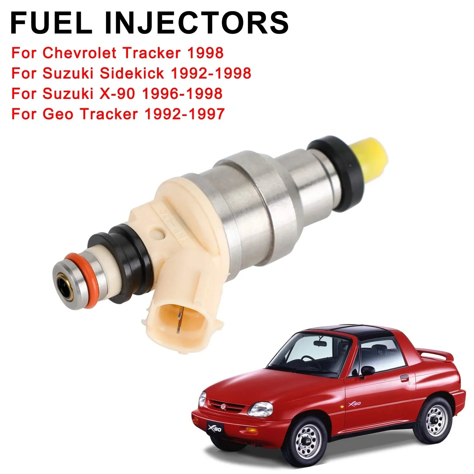 1PCS Suzuki Sidekick X-90 1.6L Fit Chevy Tracker Brandstof Injectoren INP-470