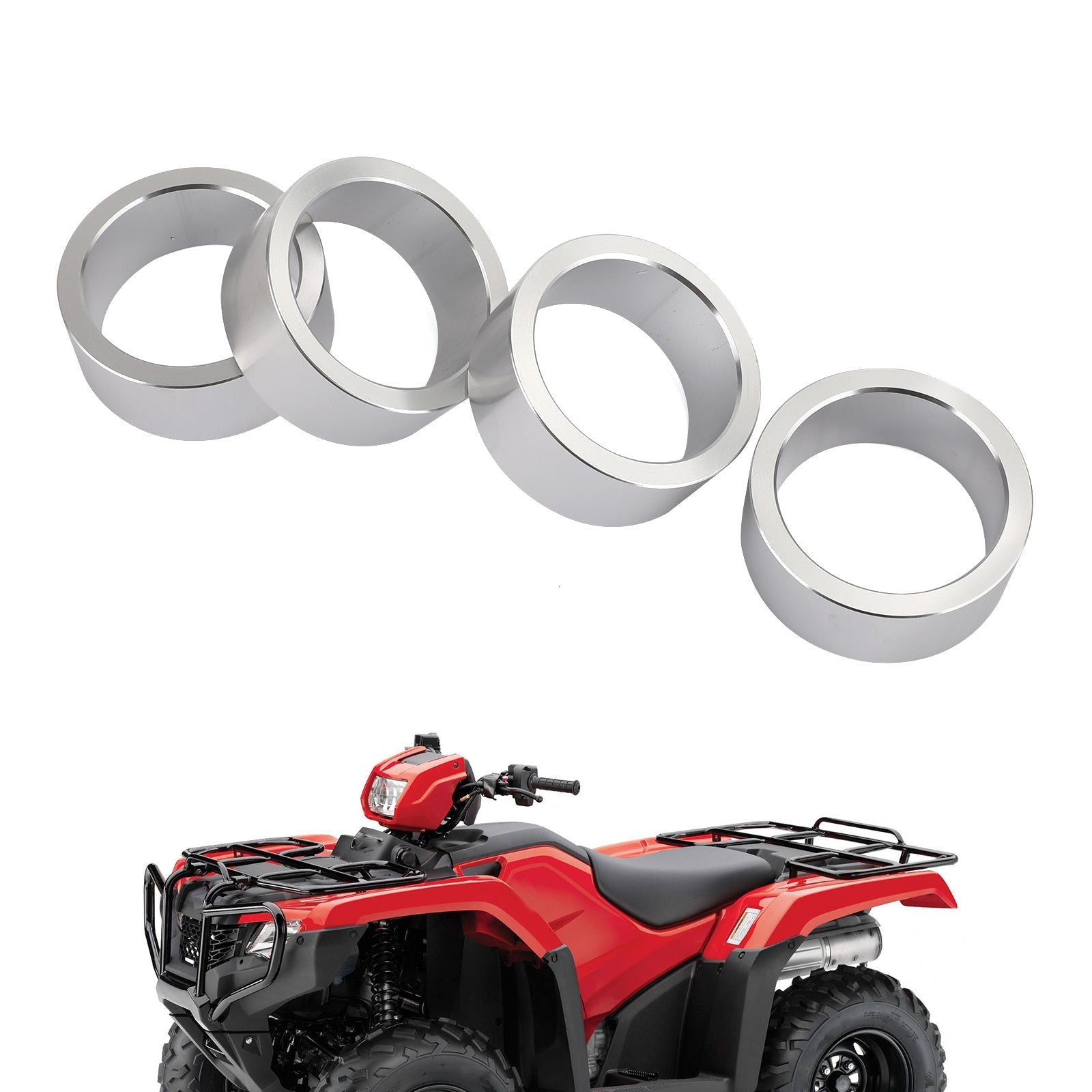 6.3 cm Honda Rancher Recon 230 250 300 350 420 420 Kit espaciador de elevación para bicicletas de montaña