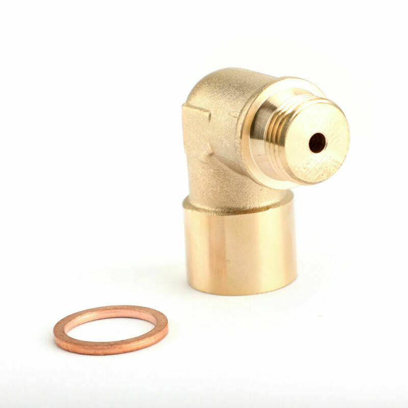 M18X1.5 02 Stoječe za kisik senzor O2 podaljšek podaljšanja pri 90 generičnih stopinjah