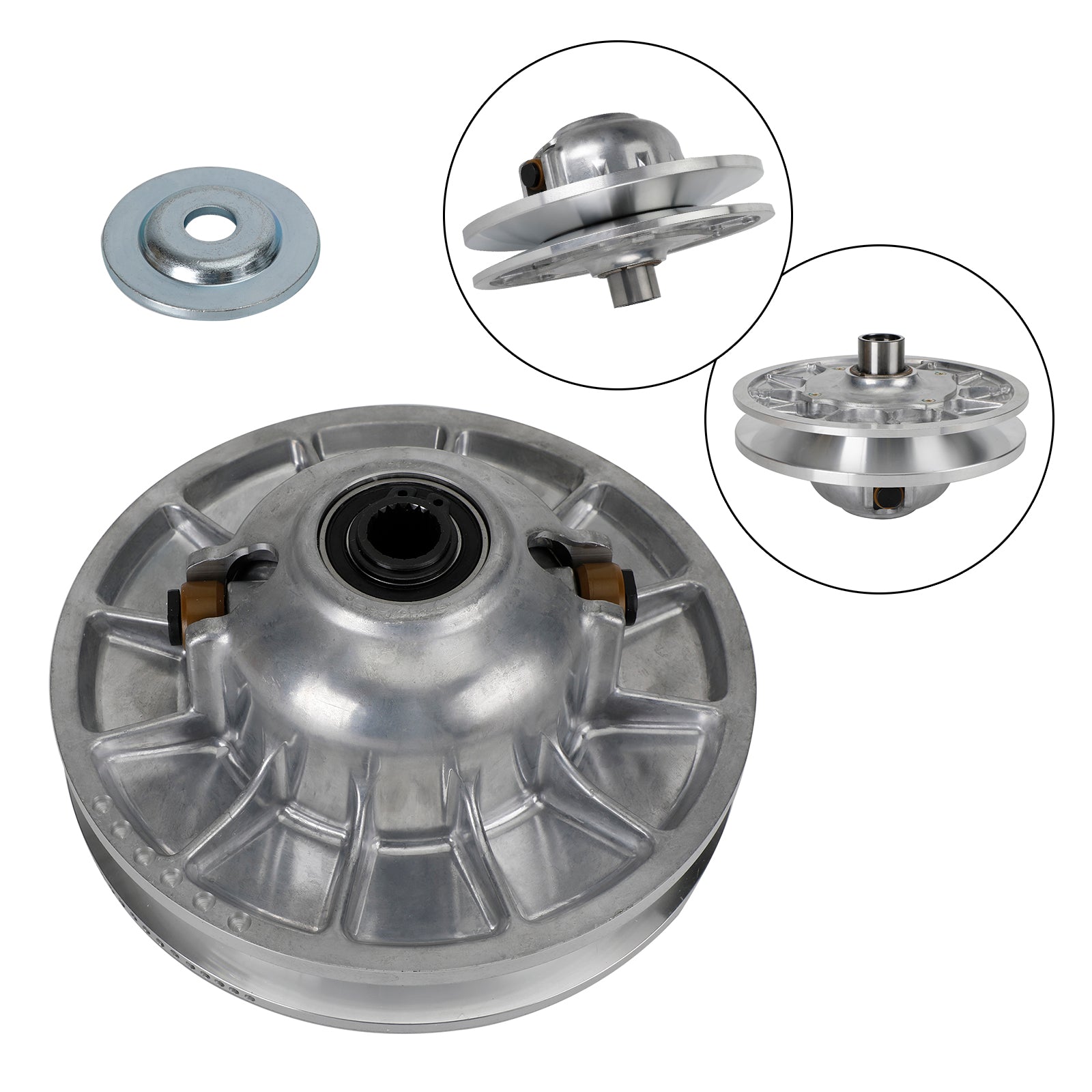 Variateur secondaire d'embrayage arrière complet Polaris General / XP 2016-2021