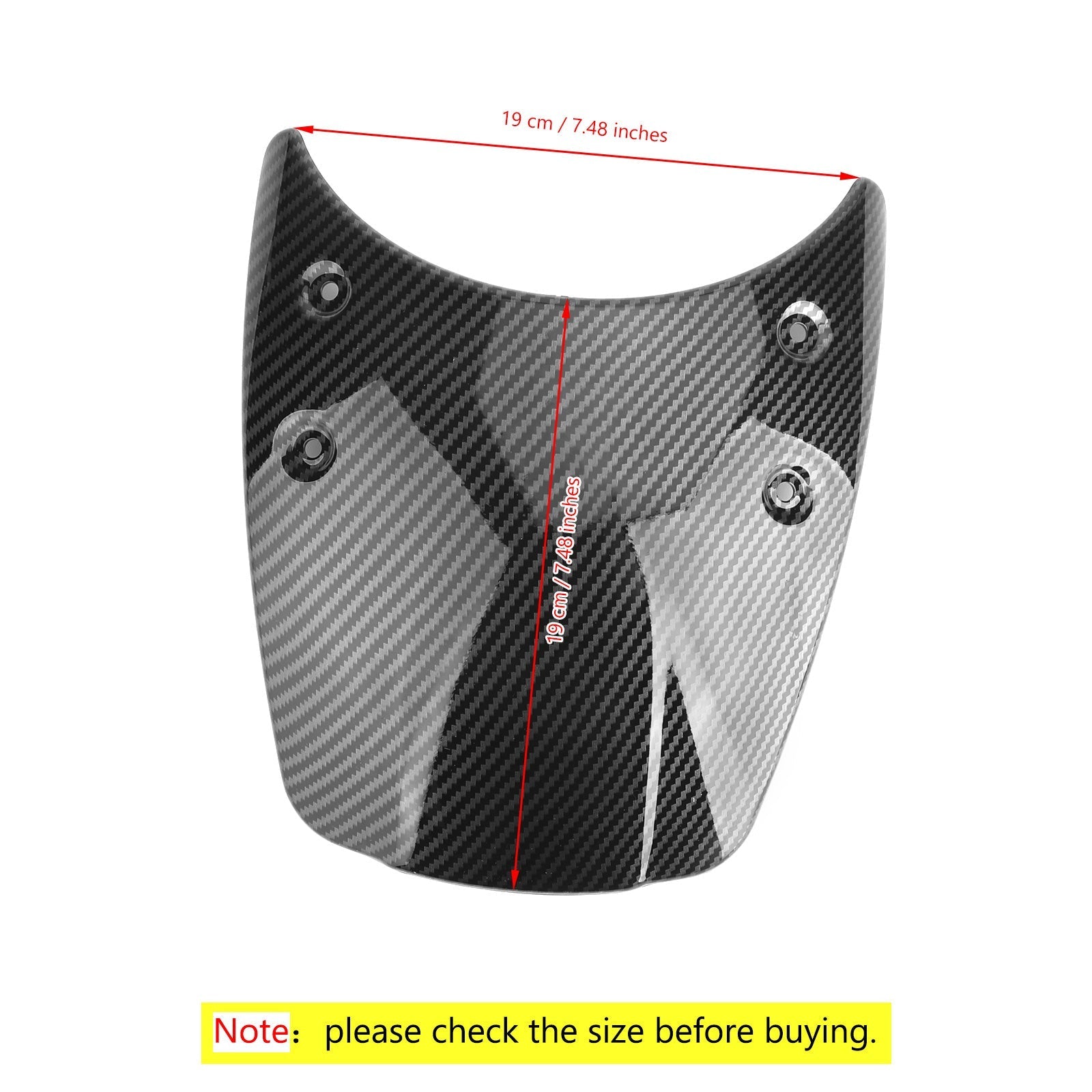 Carenado Faro Carenabris para BMW R Nine T 14-17 Carbono Generico