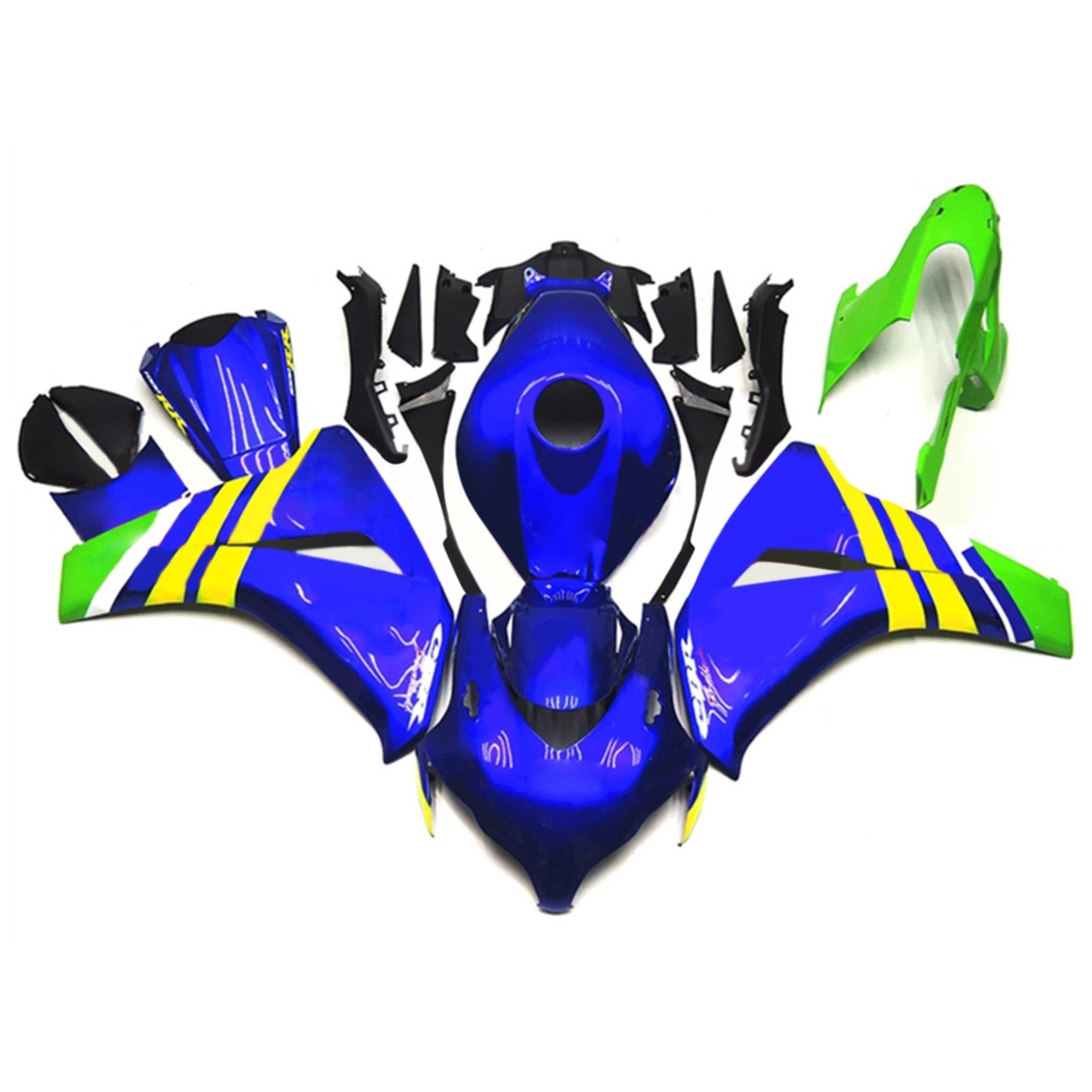 Amotopart Honda CBR1000RR 2008-2011 ABS muovinen korin suojasarja